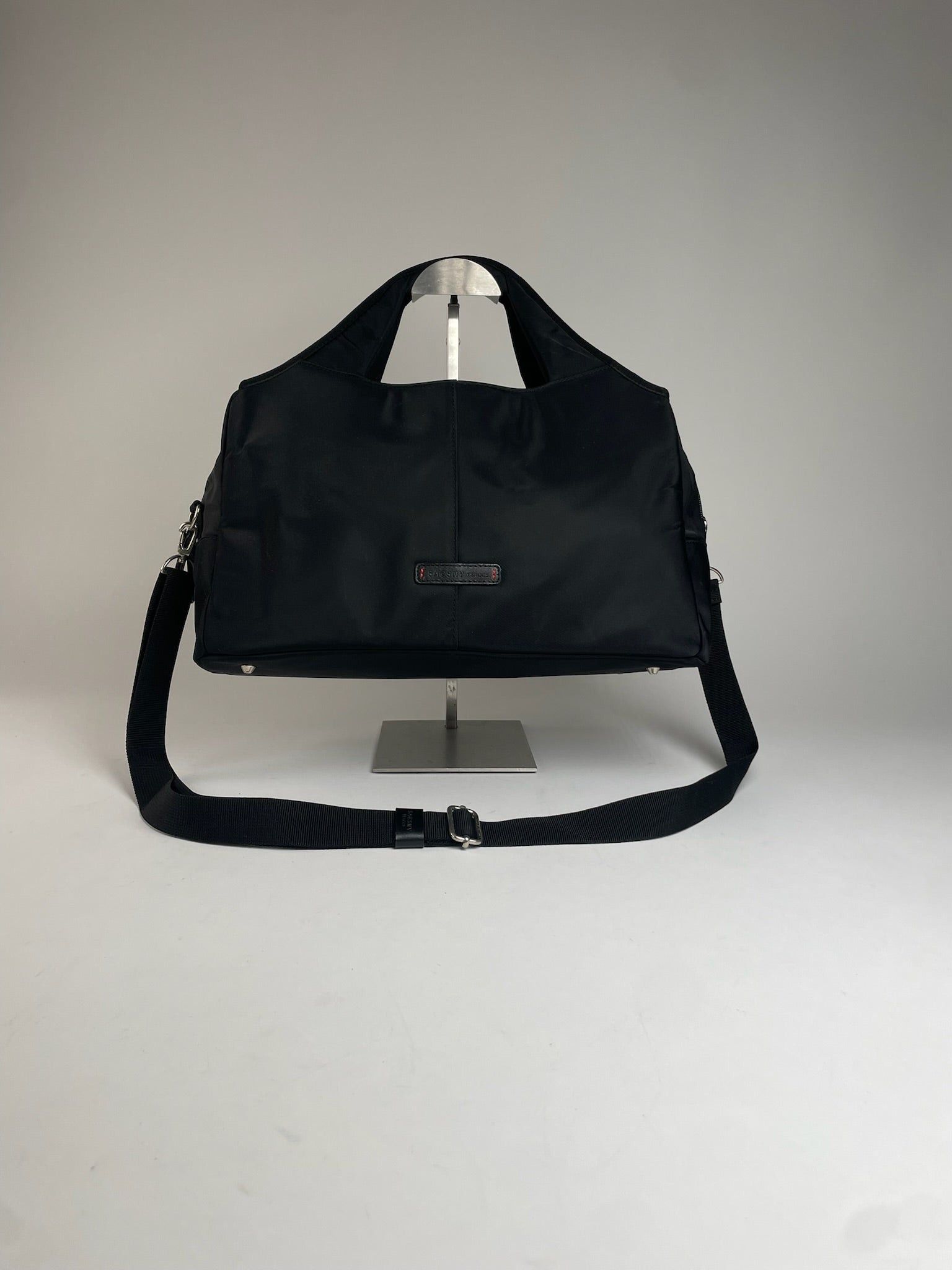 Yohji Yamamoto Vintage Y-Saccs 2Way Polyester Handbag Black Size ONE SIZE - 1 Thumbnail
