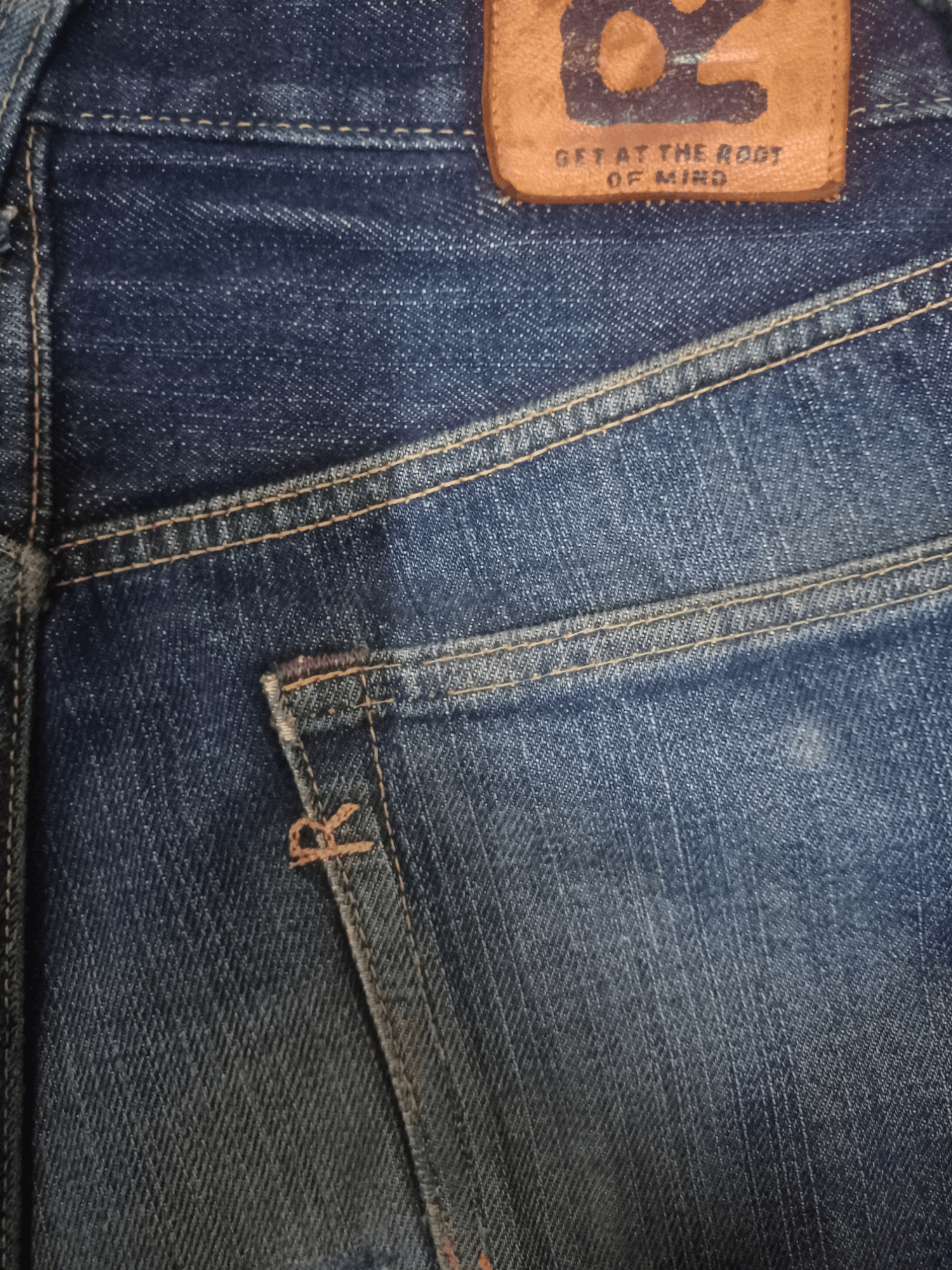 45rpm Vintage Japanese 45Rpm Mud Wash Distressed Loose Jeans Size US 26 / EU 42 - 9 Thumbnail