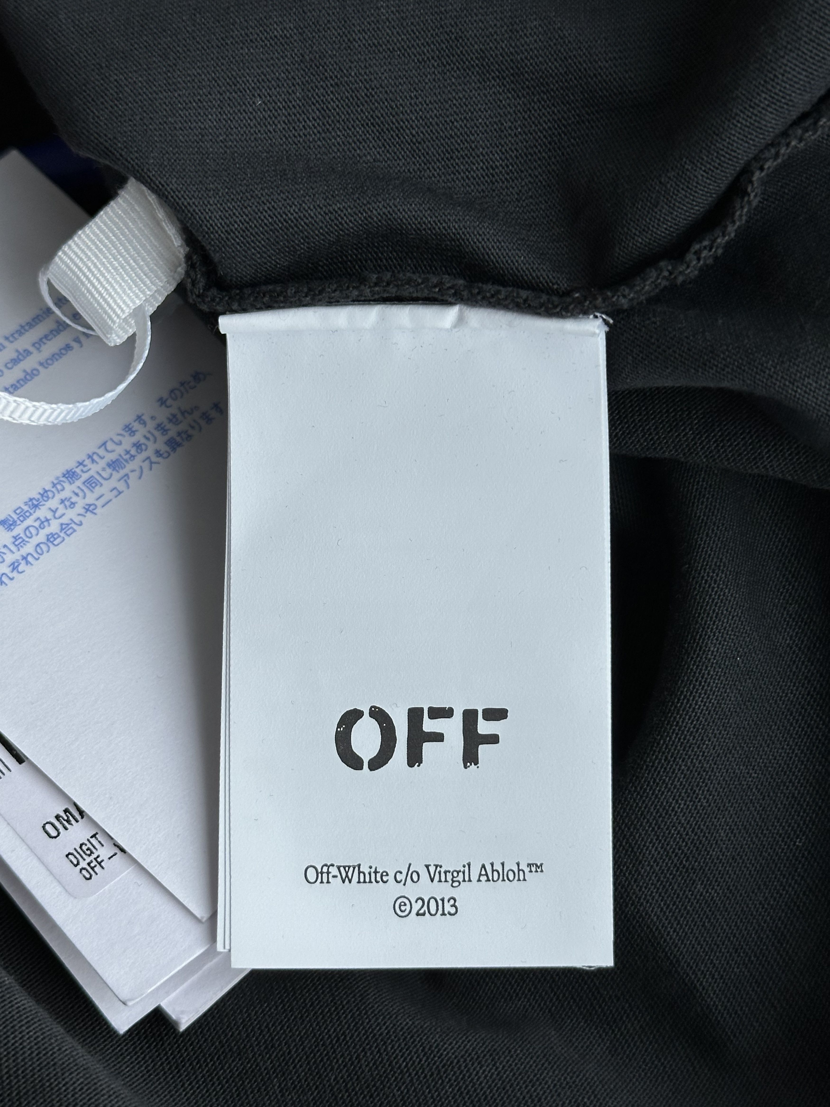 Off-White Off White Black Digit Bacchus T-Shirt Size US S / EU 44-46 / 1 - 4 Thumbnail