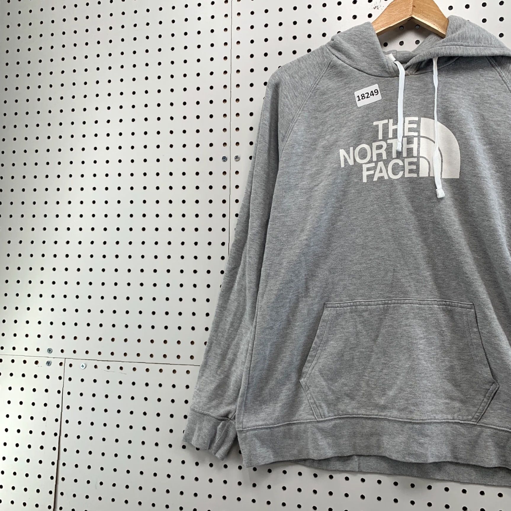 The North Face The North Face Hoodie Sweatshirt Womens Gray Large Hooded Pullover Size L / US 10 / IT 46 - 3 Thumbnail