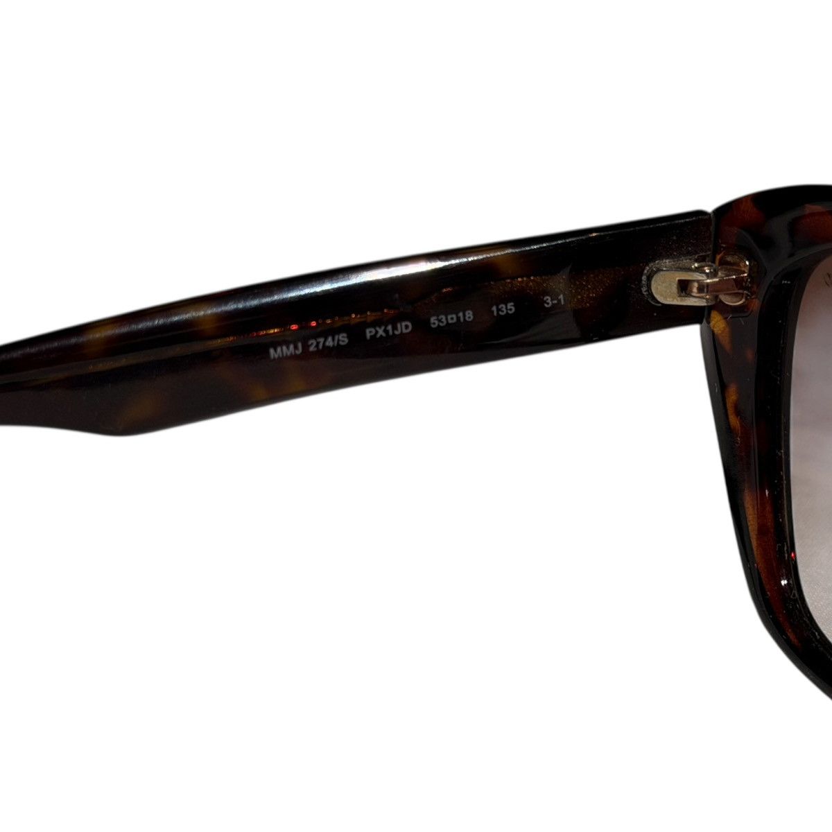 Marc Jacobs Tortoise sunglasses Size ONE SIZE - 3 Thumbnail