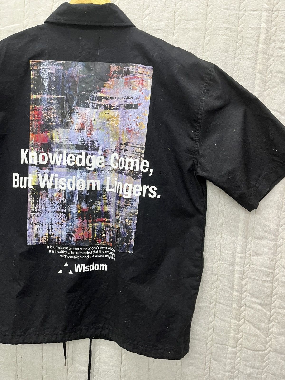 City Streets × Other STEALS🔥BROWNY BACK PRINT MOTIVE SHIRT JACKET Size US M / EU 48-50 / 2 - 6 Thumbnail