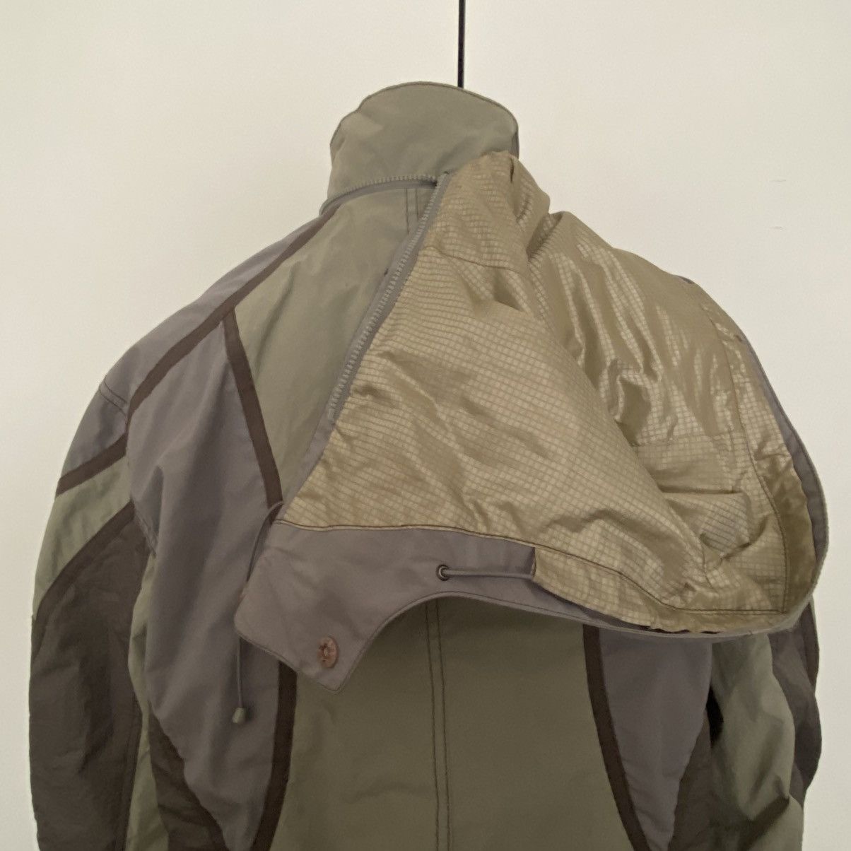 Hyein Seo Hyein Seo Grey Panelled Jacket Size US S / EU 44-46 / 1 - 4 Thumbnail