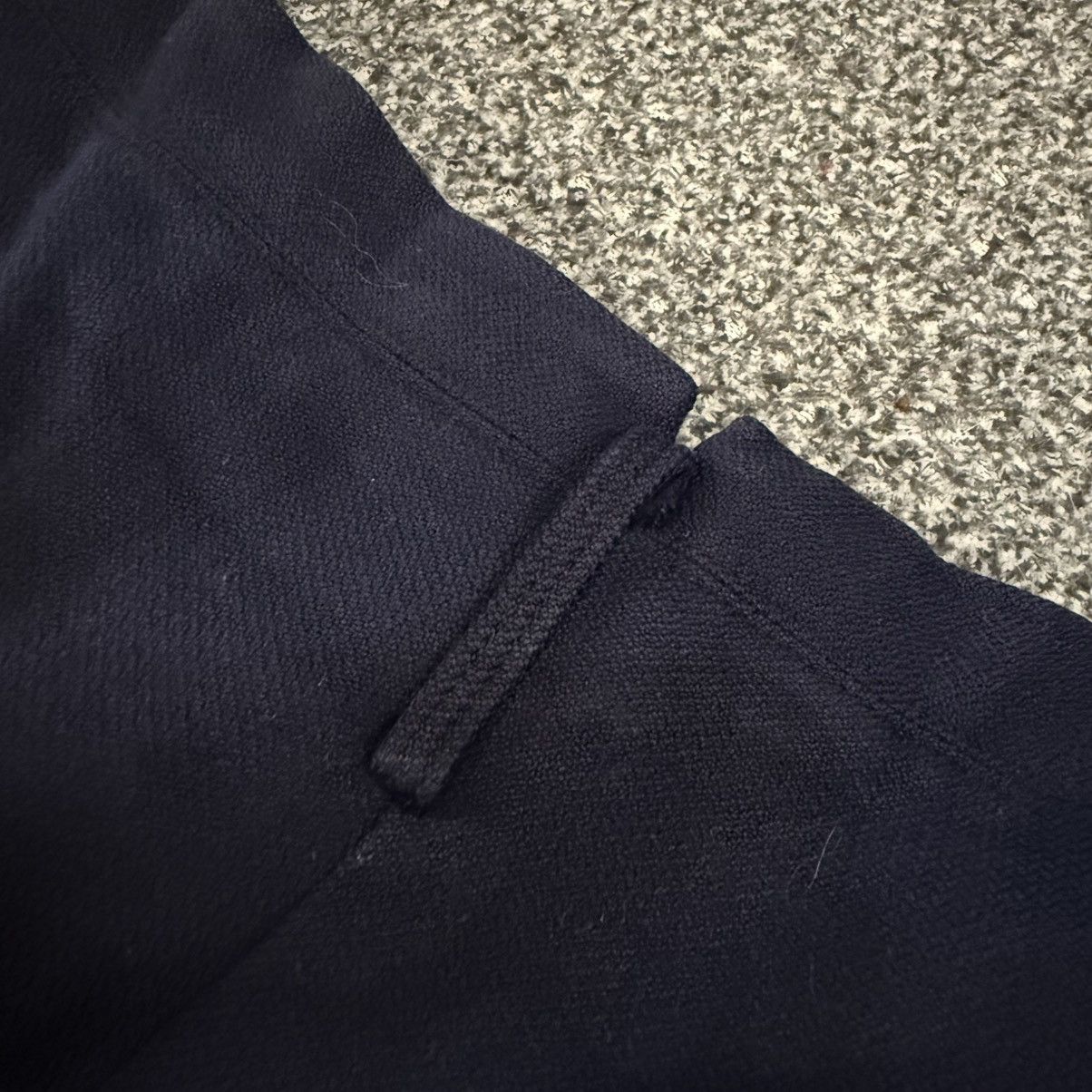 20471120 Vintage 80s Japanese Pleated Trouser D- Rise Cutting Pant Size US 31 - 7 Thumbnail