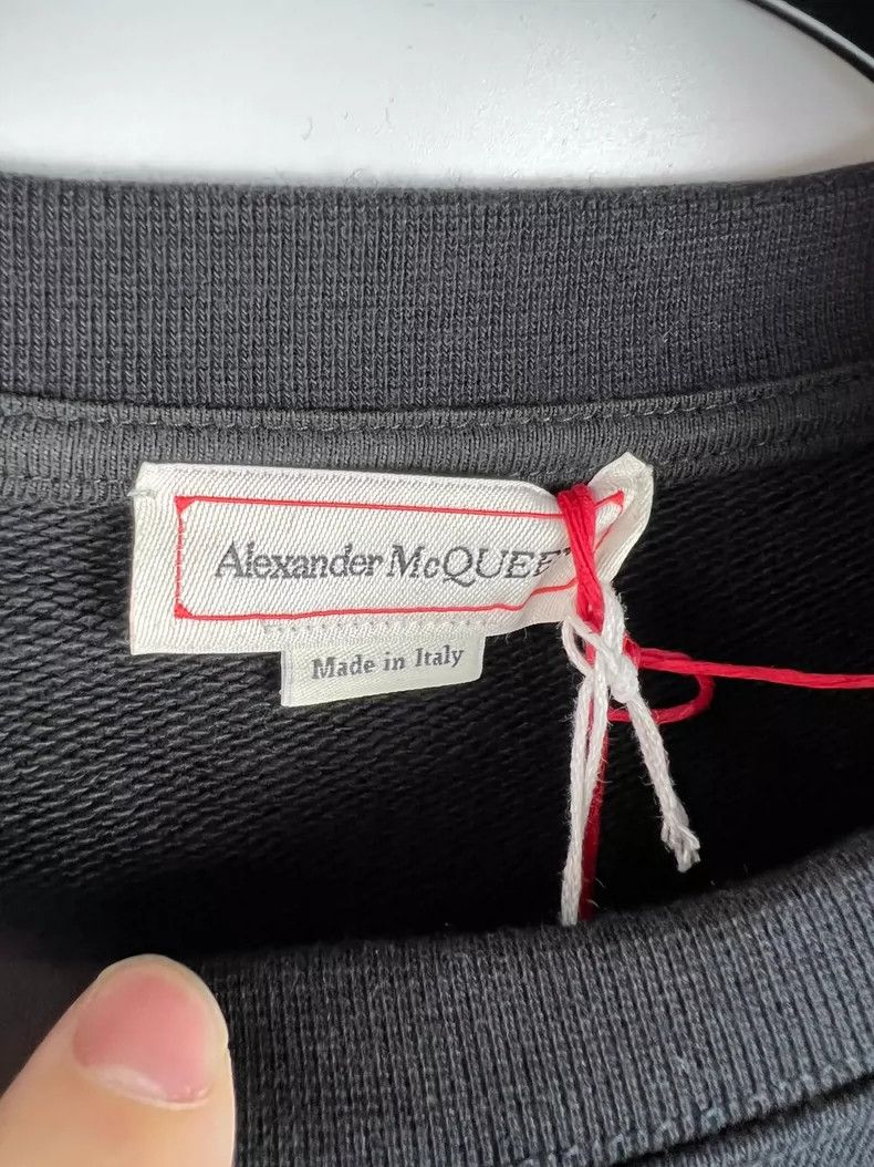 Alexander McQueen Alexander McQueen New Inkjet Letter Sweatshirt Size US M / EU 48-50 / 2 - 3 Thumbnail