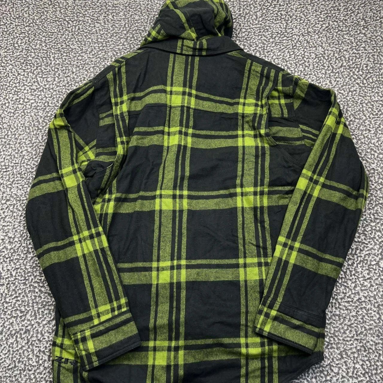 Other Z1R Timber Shirt Men Green Flannel Plaid Cotton XL Size US XL / EU 56 / 4 - 2 Thumbnail