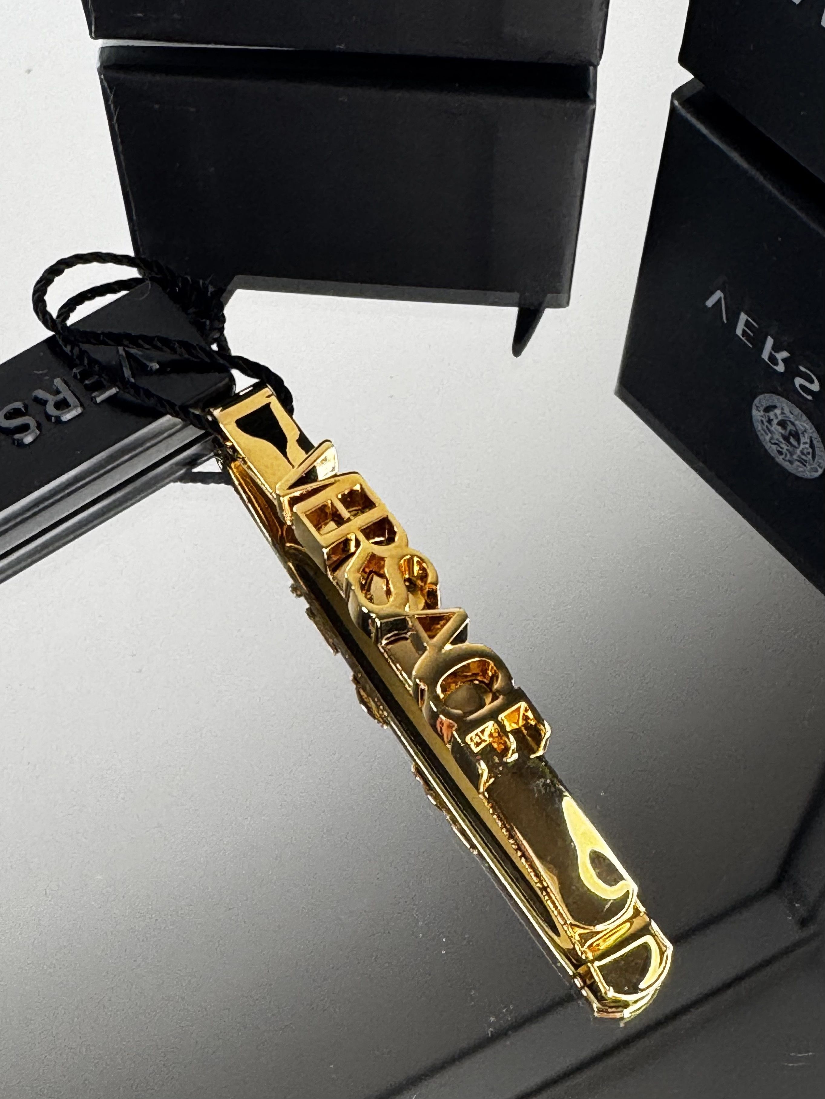 Versace Tribute Medusa Hair Clip Size ONE SIZE - 7 Thumbnail
