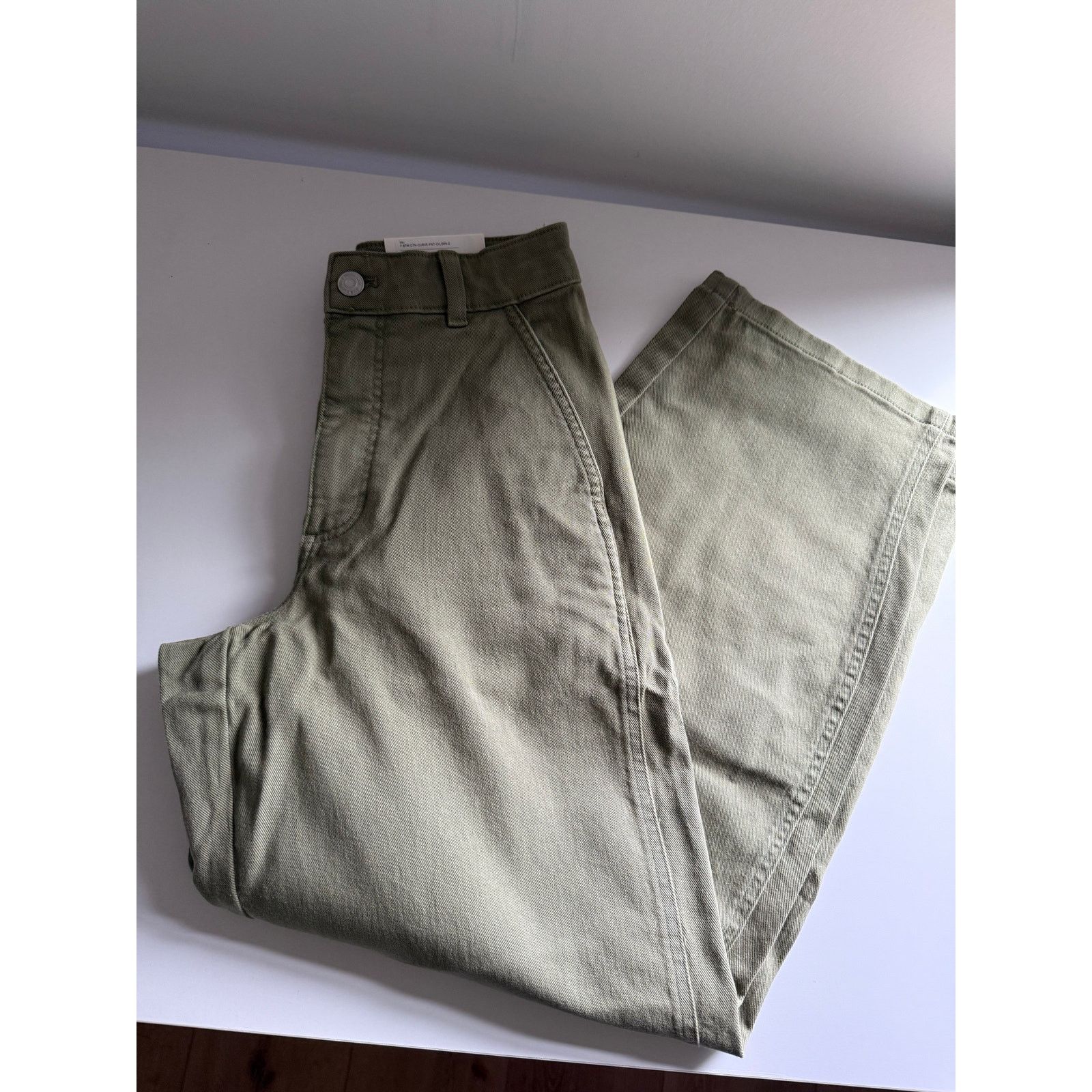 Everlane $128 New Everlane Utility Curve Pant - Green - size 2 Size 26" / US 2 / IT 38 - 6 Thumbnail