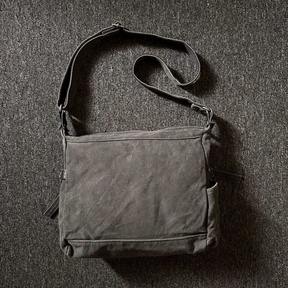Japanese Brand BAGGY PORT JAPAN COTTON CANVAS CRROSSBODY BAG Size ONE SIZE - 3 Thumbnail