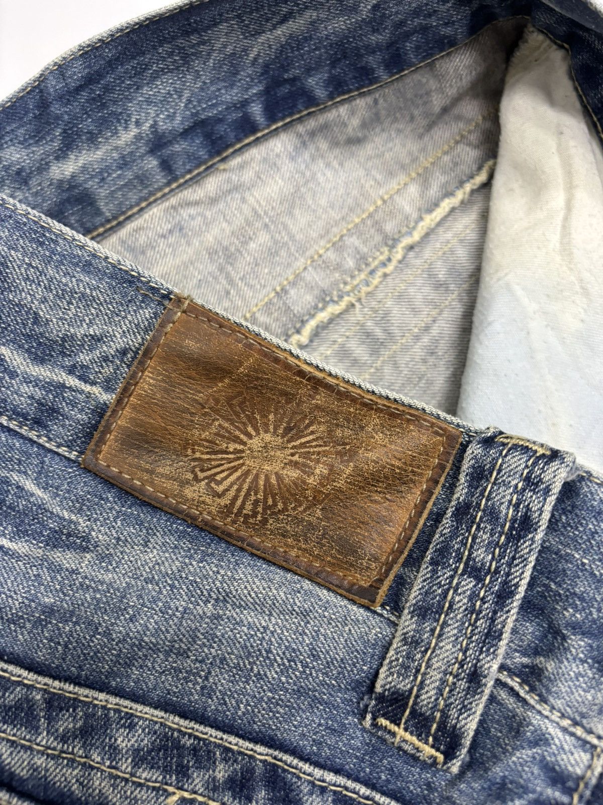 Tornado Mart Tornado Mart Pierced Lace Flared Jeans Distressed Denim Size 32" / US 10 / IT 46 - 11 Thumbnail