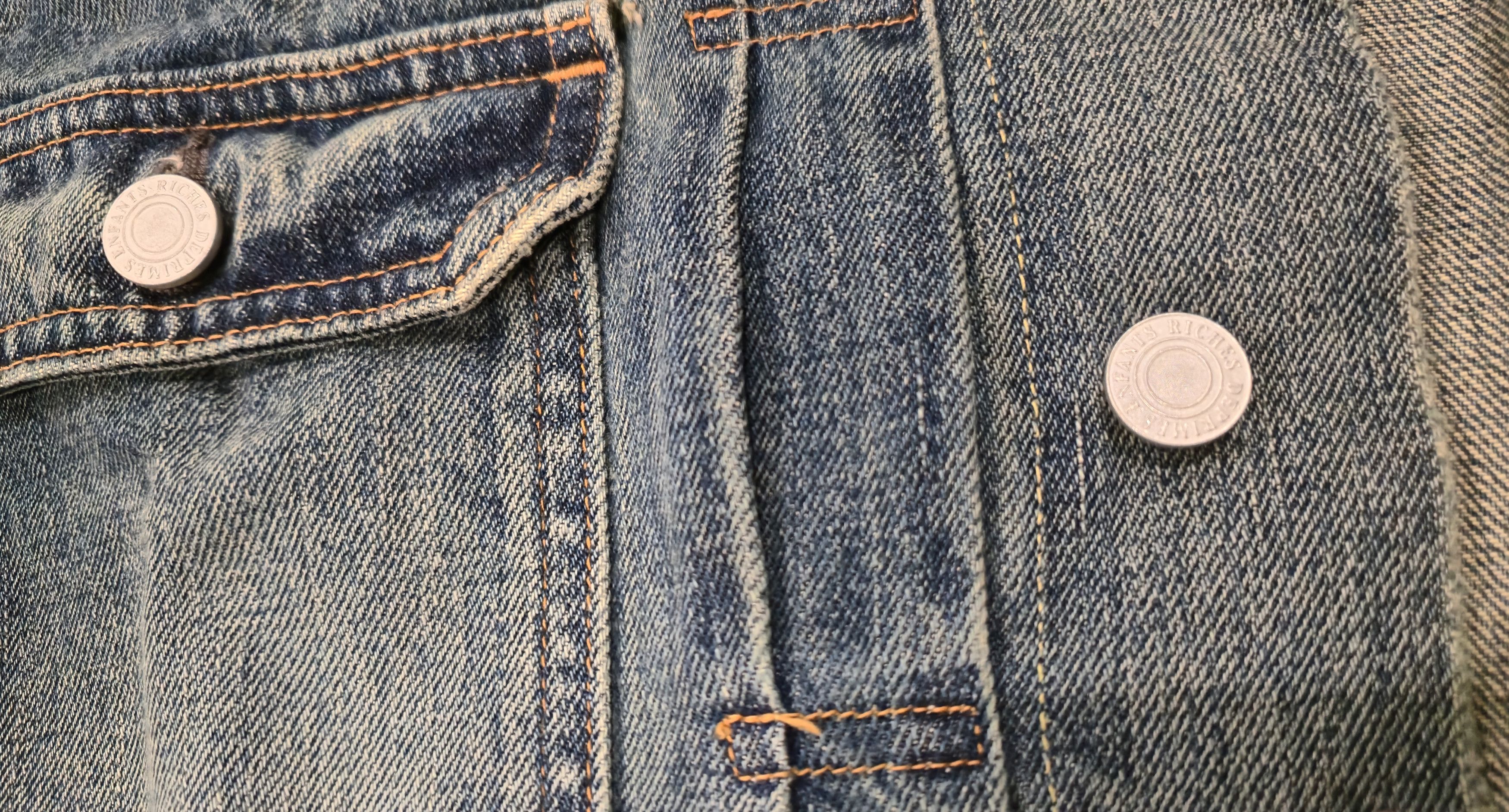 Enfants Riches Deprimes ERD Type Deux Distressed Denim Jacket - Size S Size US S / EU 44-46 / 1 - 4 Thumbnail