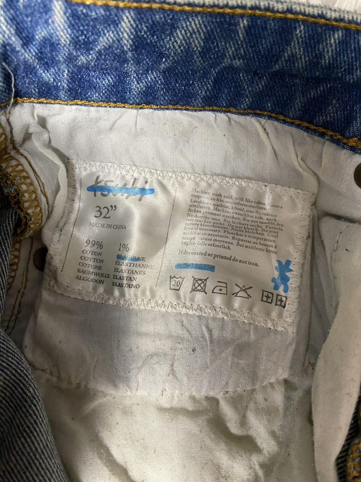 Ksubi Ksubi Chitch Slice n Dice Denim Size US 32 / EU 48 - 5 Thumbnail