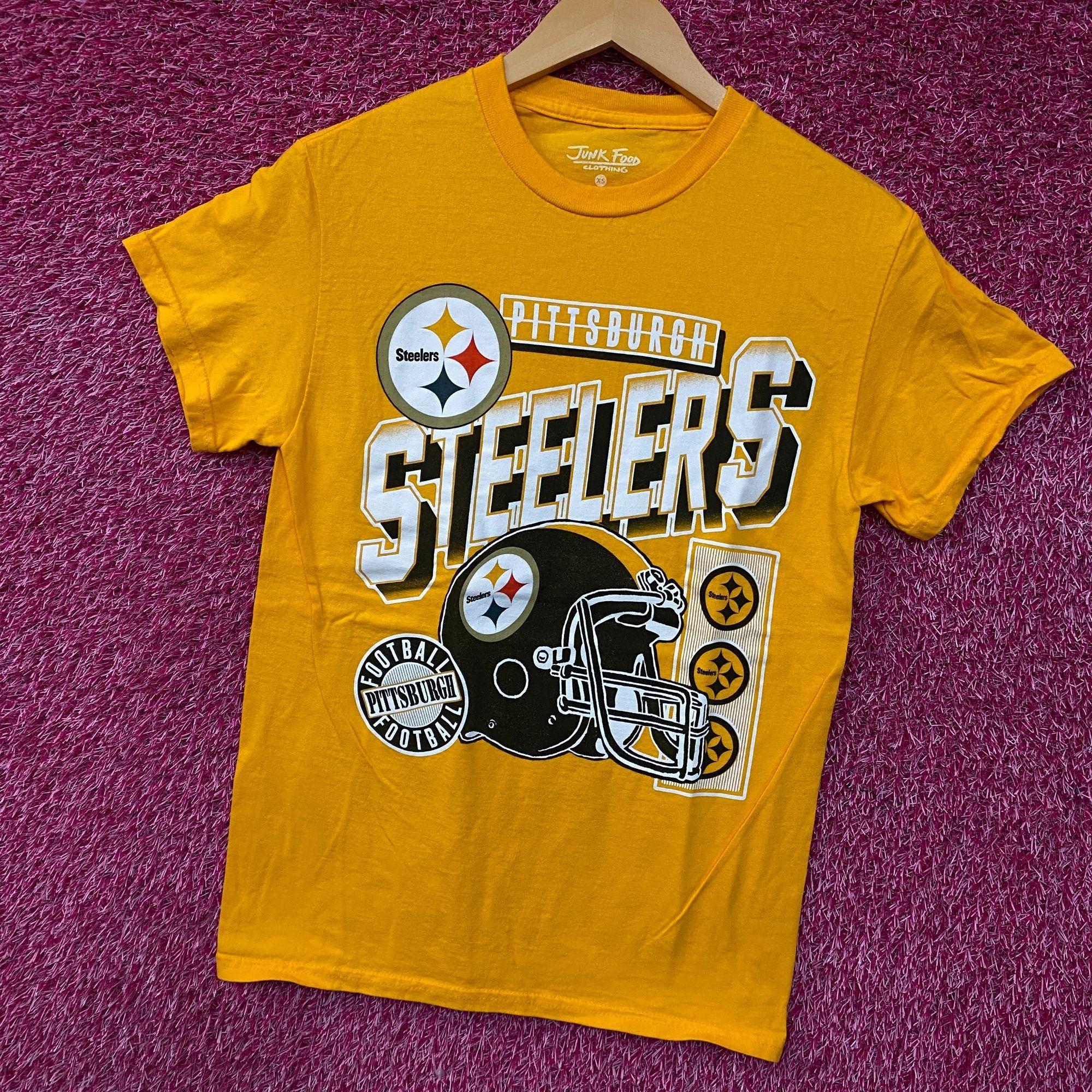 Junk Food Junk Food Pittsburgh Steelers Checkdown Flea Market T-Shirt Size US XS / EU 42 / 0 - 3 Thumbnail