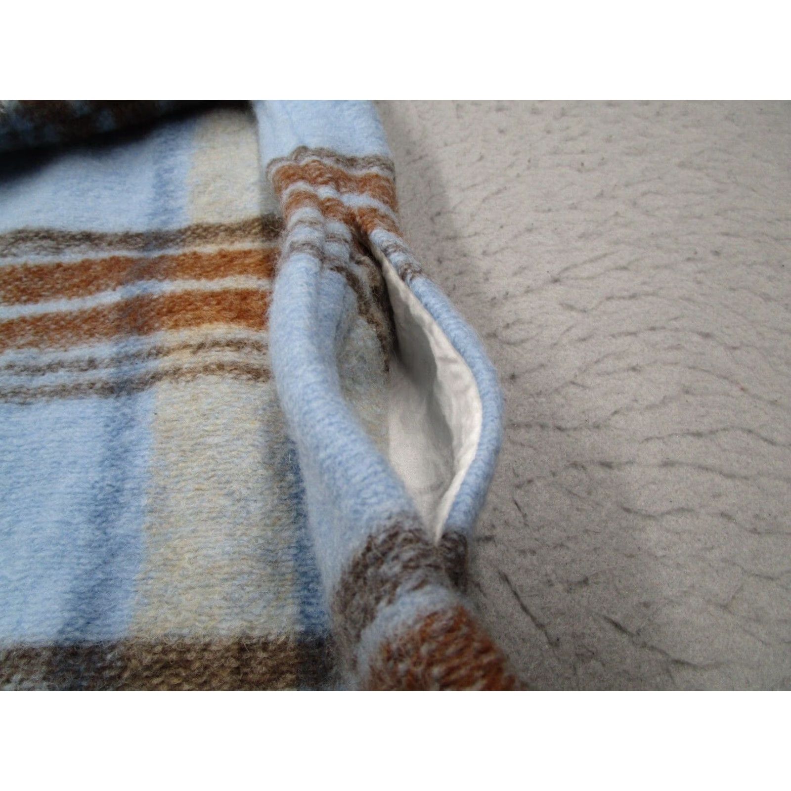 Vintage Wilfred Aritzia Women's Blue Plaid Wool Blend Button Up Shacket Jacket XS Size XS / US 0-2 / IT 36-38 - 6 Thumbnail