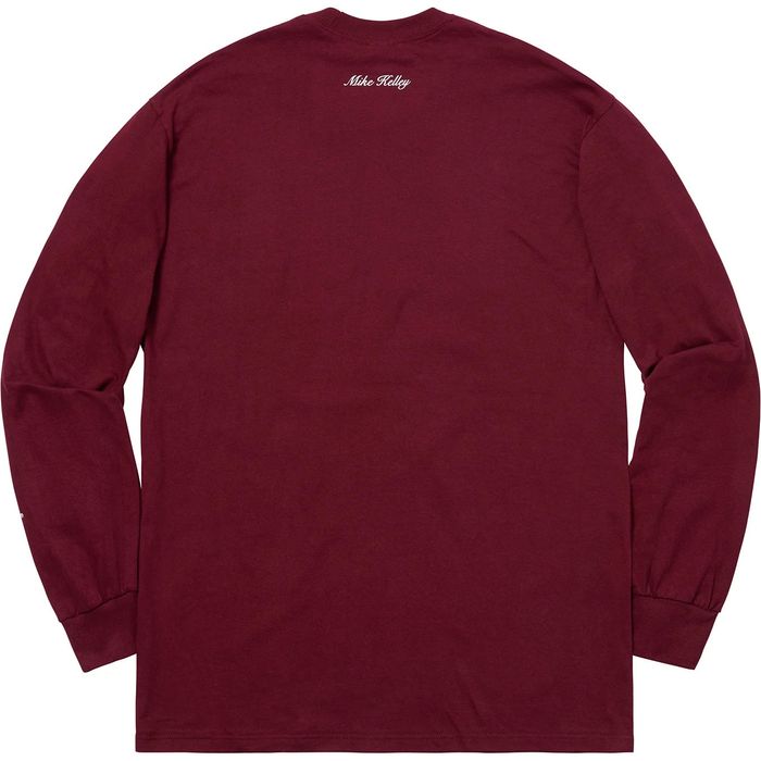 Supreme Supreme Mike Kelley AhhYouth! L/S Tee Burgundy Large | Grailed