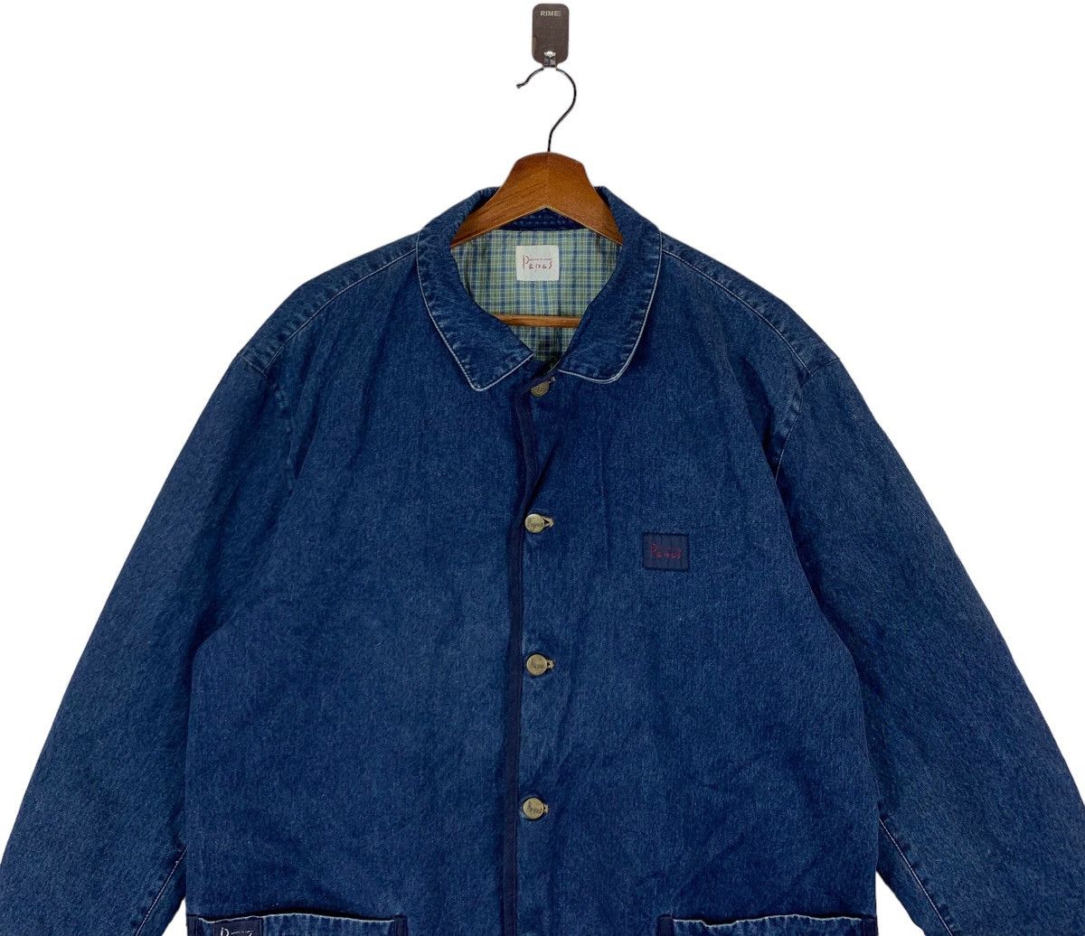 Japanese Brand × Vintage VINTAGE PAPAS CHORE JACKET BLUE Size US M / EU 48-50 / 2 - 5 Thumbnail
