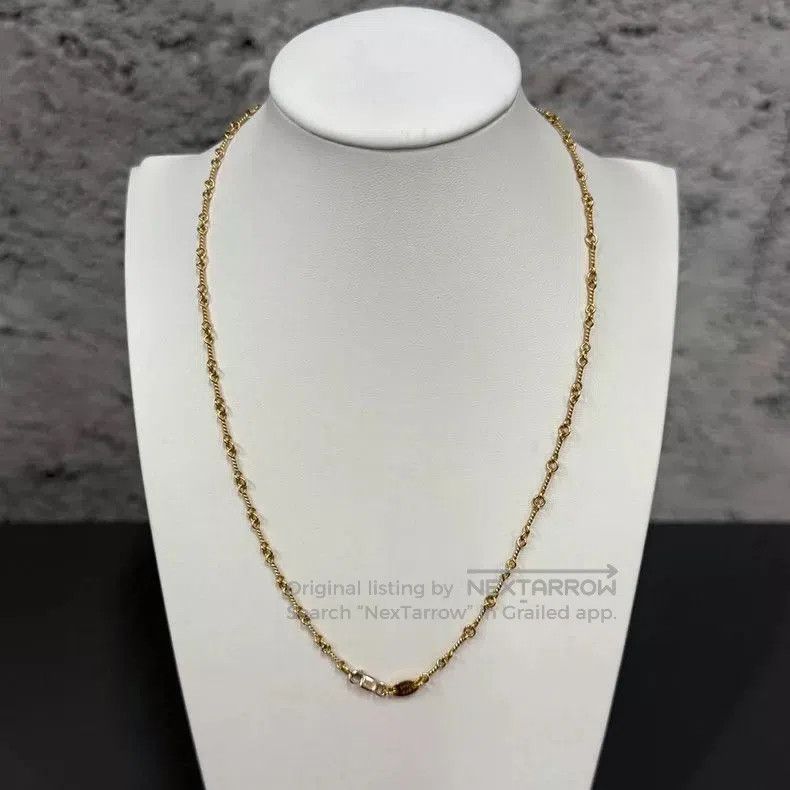 Chrome Hearts 22k Bamboo Necklace by Chrome Hearts. Size ONE SIZE - 2 Thumbnail