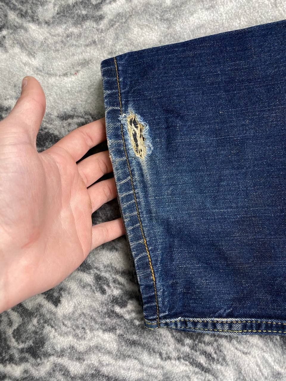 Levi's Vintage Levis 503 Denim Jeans Loose Cinch Men Size 31x34 Size US 31 - 5 Thumbnail