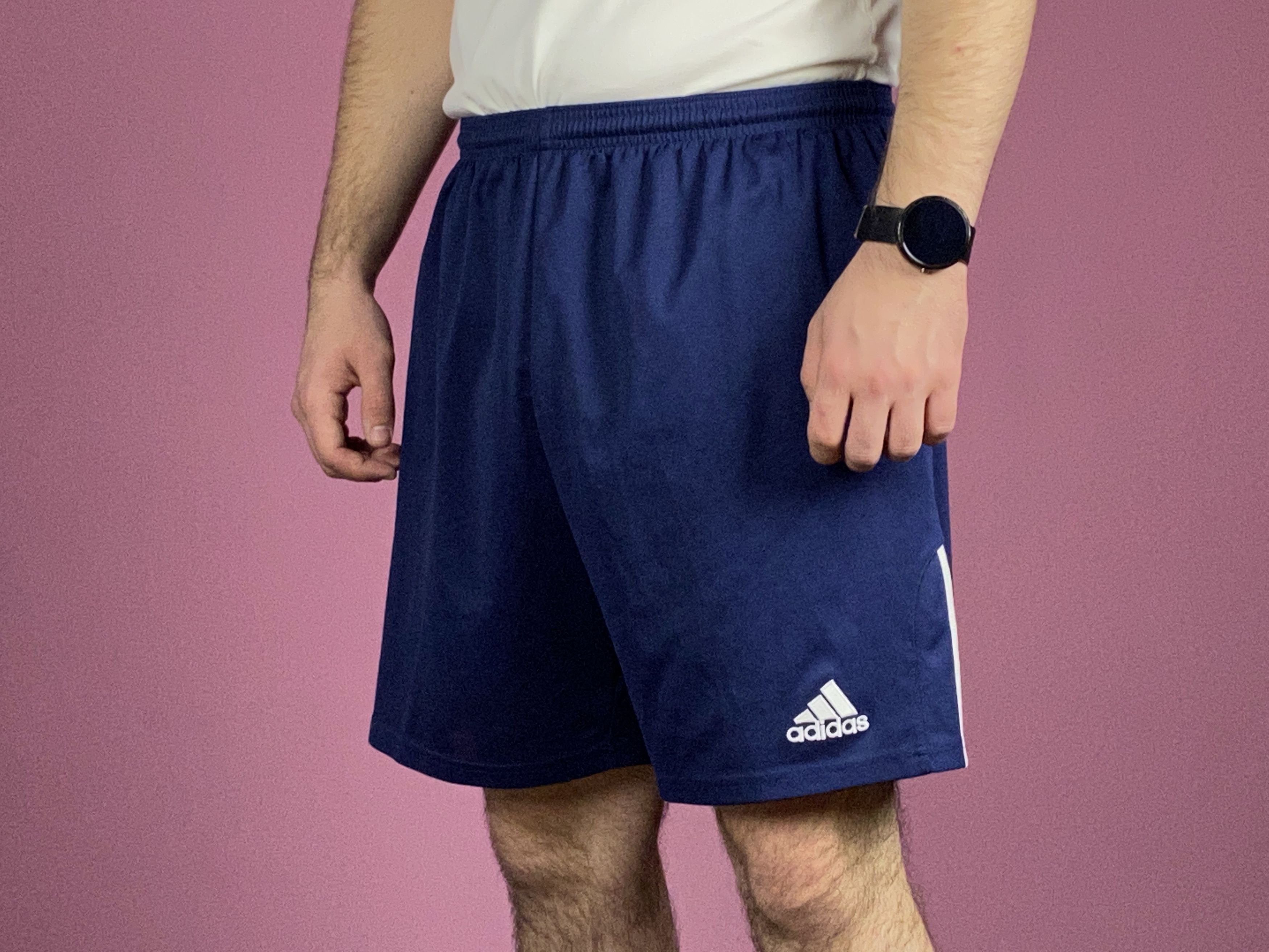 Adidas × Vintage Adidas Vintage Men's Track Shorts - L Size US 34 / EU 50 - 2 Thumbnail
