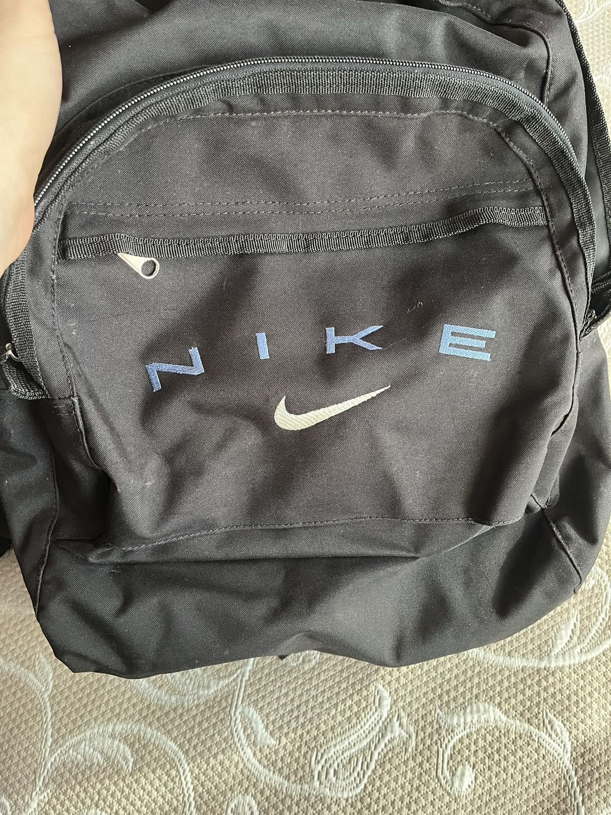 Other Vintage 90's Nike Backpack Bag Swoosh Logo Sling Style Y2K Size ONE SIZE - 2 Thumbnail