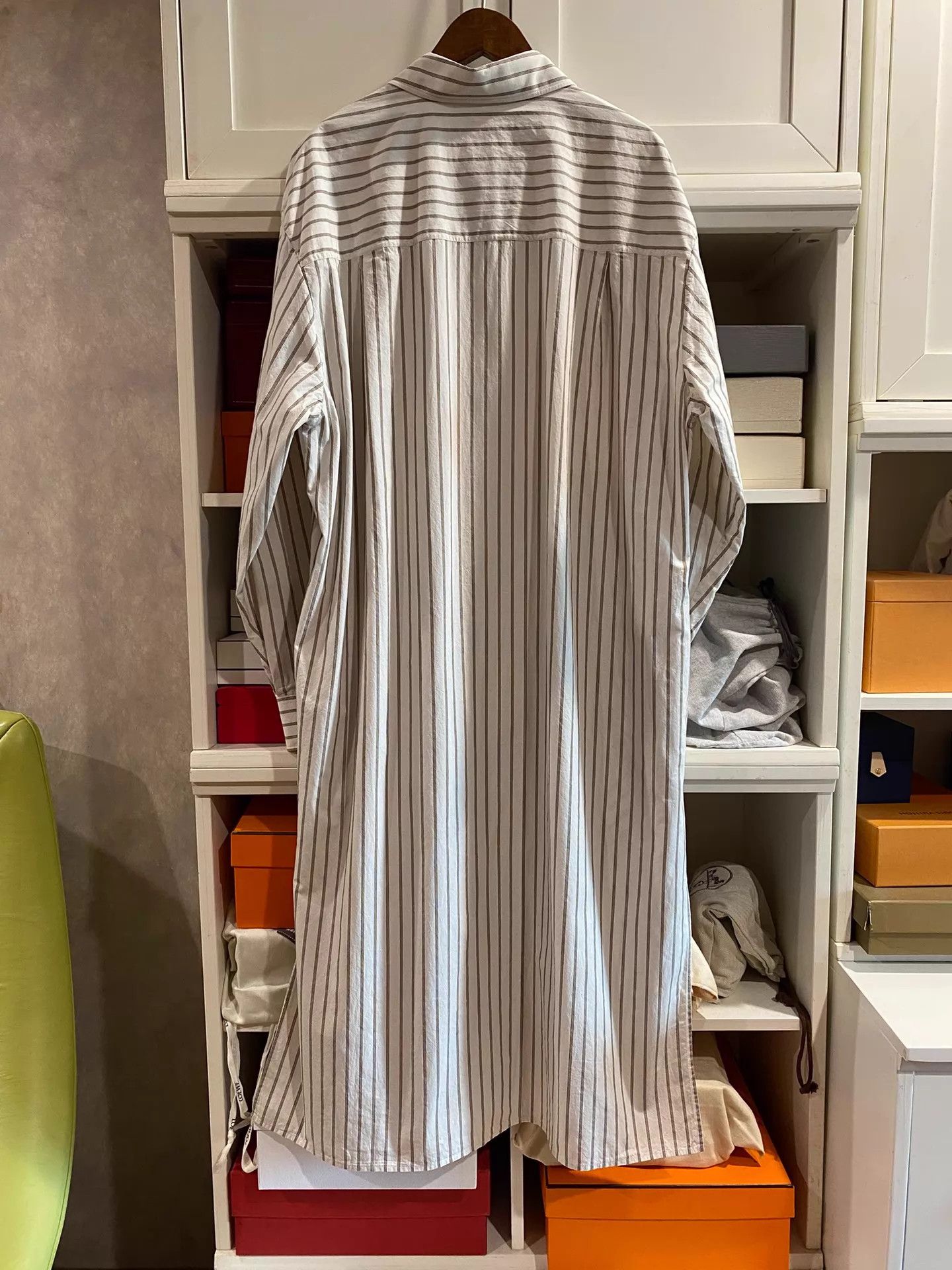 The Row The Row 25 New Striped Oversized Dress/Jacket Size 0 Size XS / US 0-2 / IT 36-38 - 2 Thumbnail