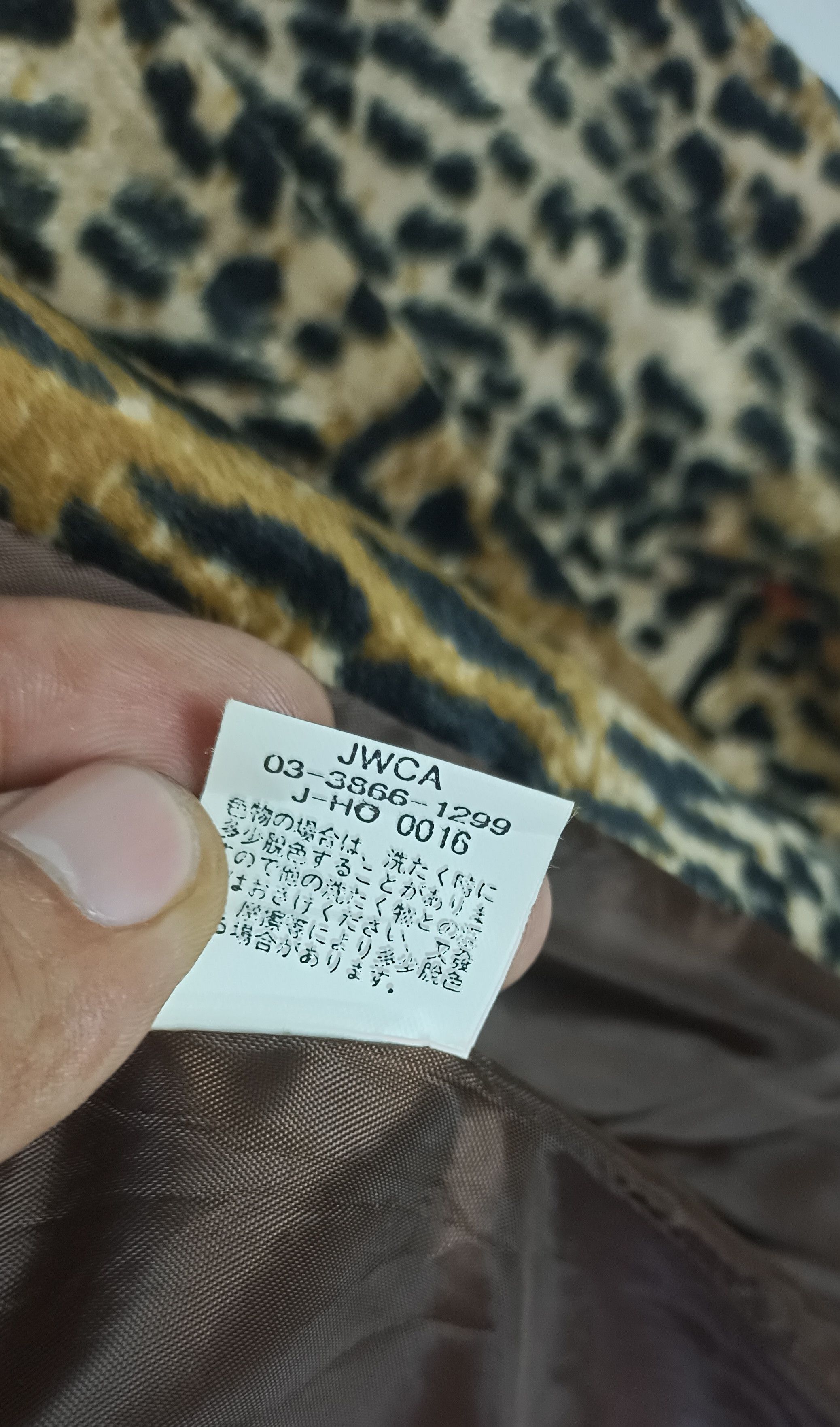Japanese Brand Unisex🔥Leopard Faux fur Coat "Fashion" Size US L / EU 52-54 / 3 - 11 Thumbnail