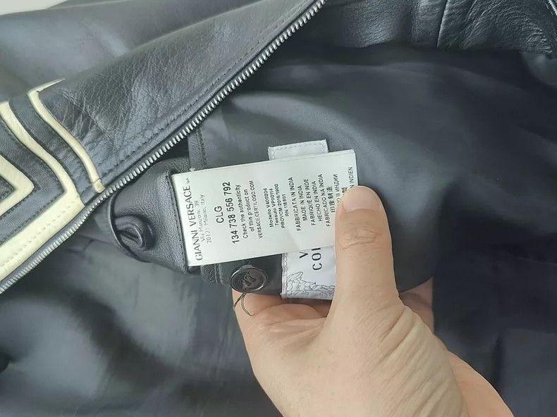 Versace Versace Genuine leather sheepskin jacket Size US M / EU 48-50 / 2 - 3 Thumbnail