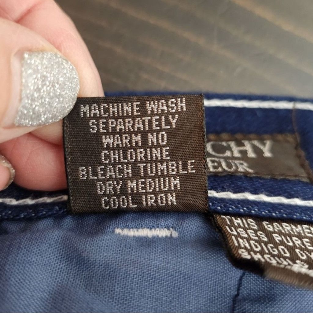Givenchy Vintage Givenchy Monsieur Indigo Jeans Size 34 Dark Wash 80s Size US 34 / EU 50 - 5 Thumbnail