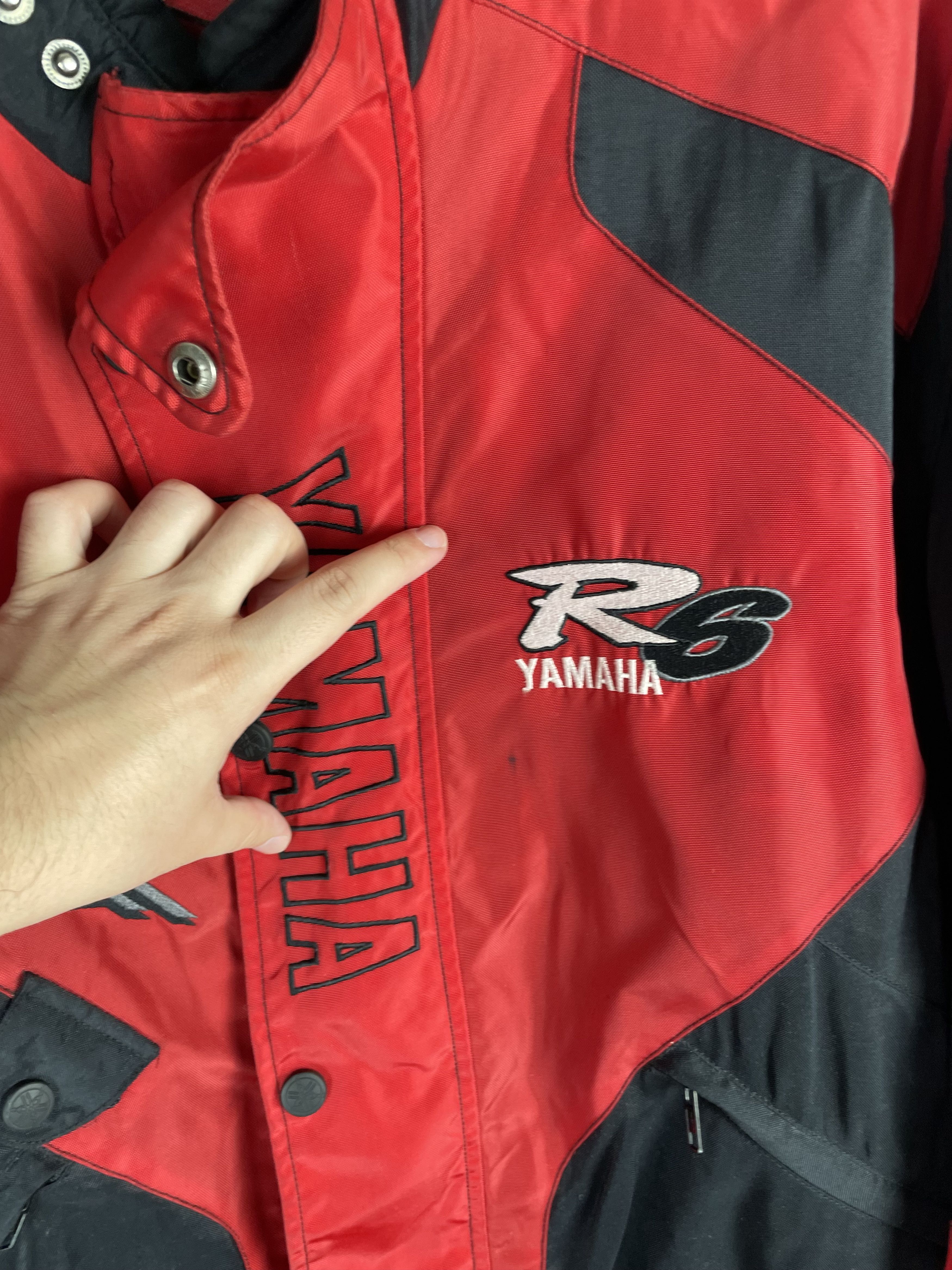 Vintage YAMAHA R6 vintage logo racing jacket Size US XL / EU 56 / 4 - 6 Thumbnail