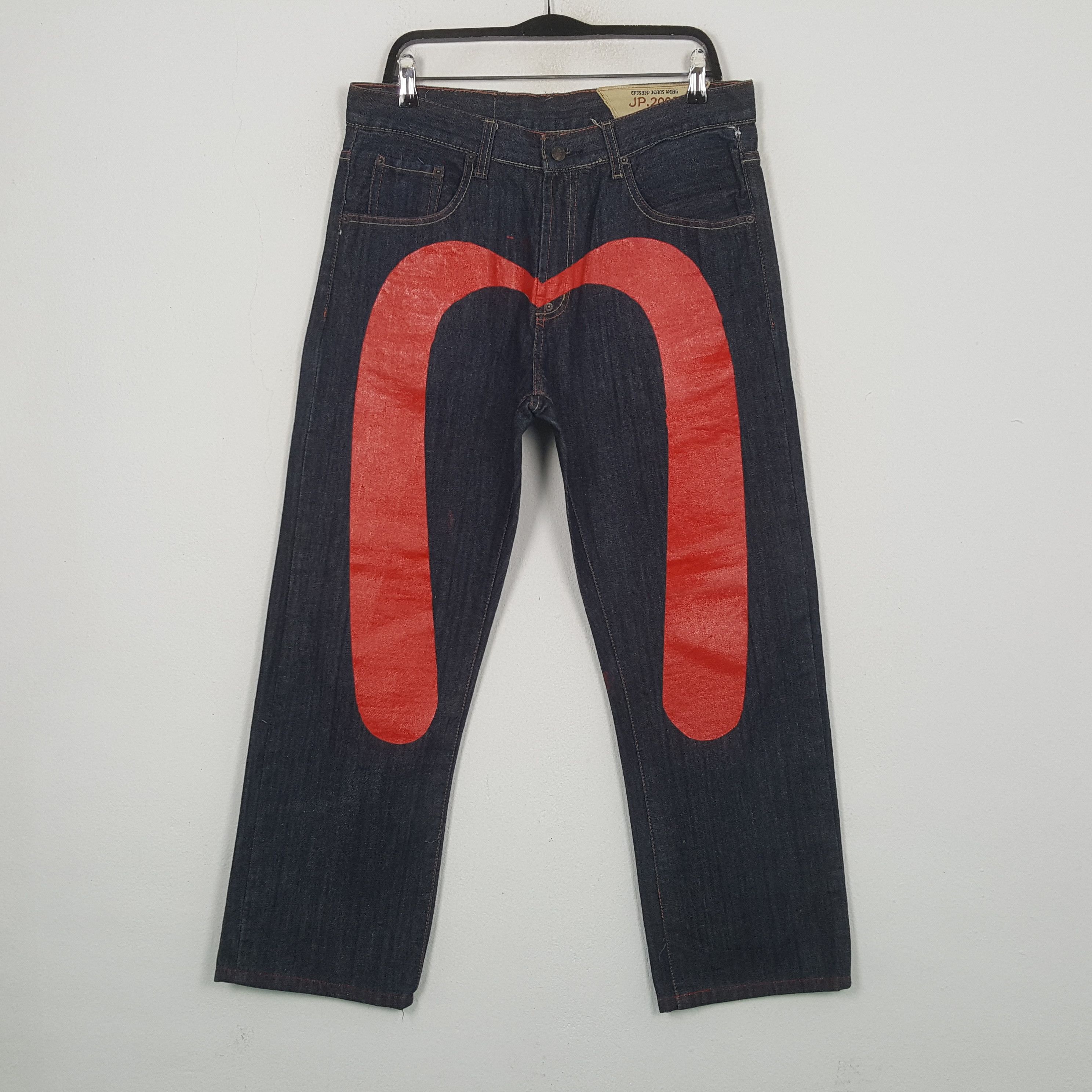 Japanese Brand EvisuJP Japanese Brand Custom Daicock Jeans RR29 Size US 34 / EU 50 - 1 Thumbnail