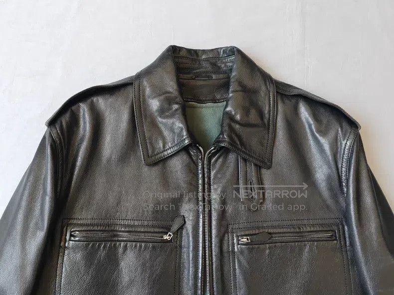 Hermes Hermes Black Buffalo Leather Classic Style, Lined with 100 Size US M / EU 48-50 / 2 - 2 Thumbnail
