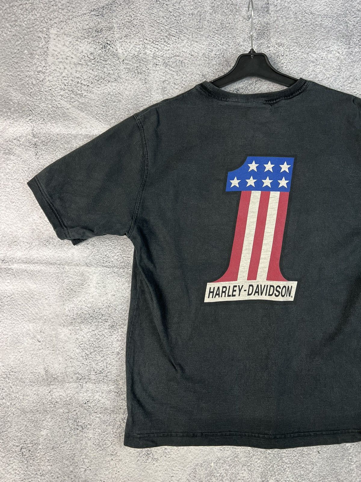 Harley Davidson × Vintage Vintage Harley Davidson USA biker T-shirt Size US M / EU 48-50 / 2 - 6 Thumbnail