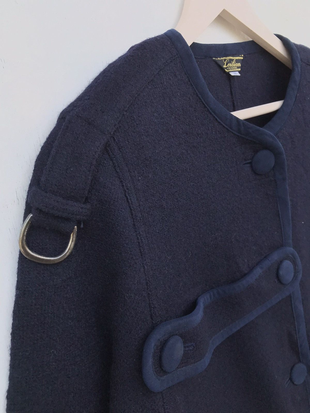 Japanese Brand × Vintage Vintage Japanese Brand Button Up Wool jacket Size M / US 6-8 / IT 42-44 - 6 Thumbnail