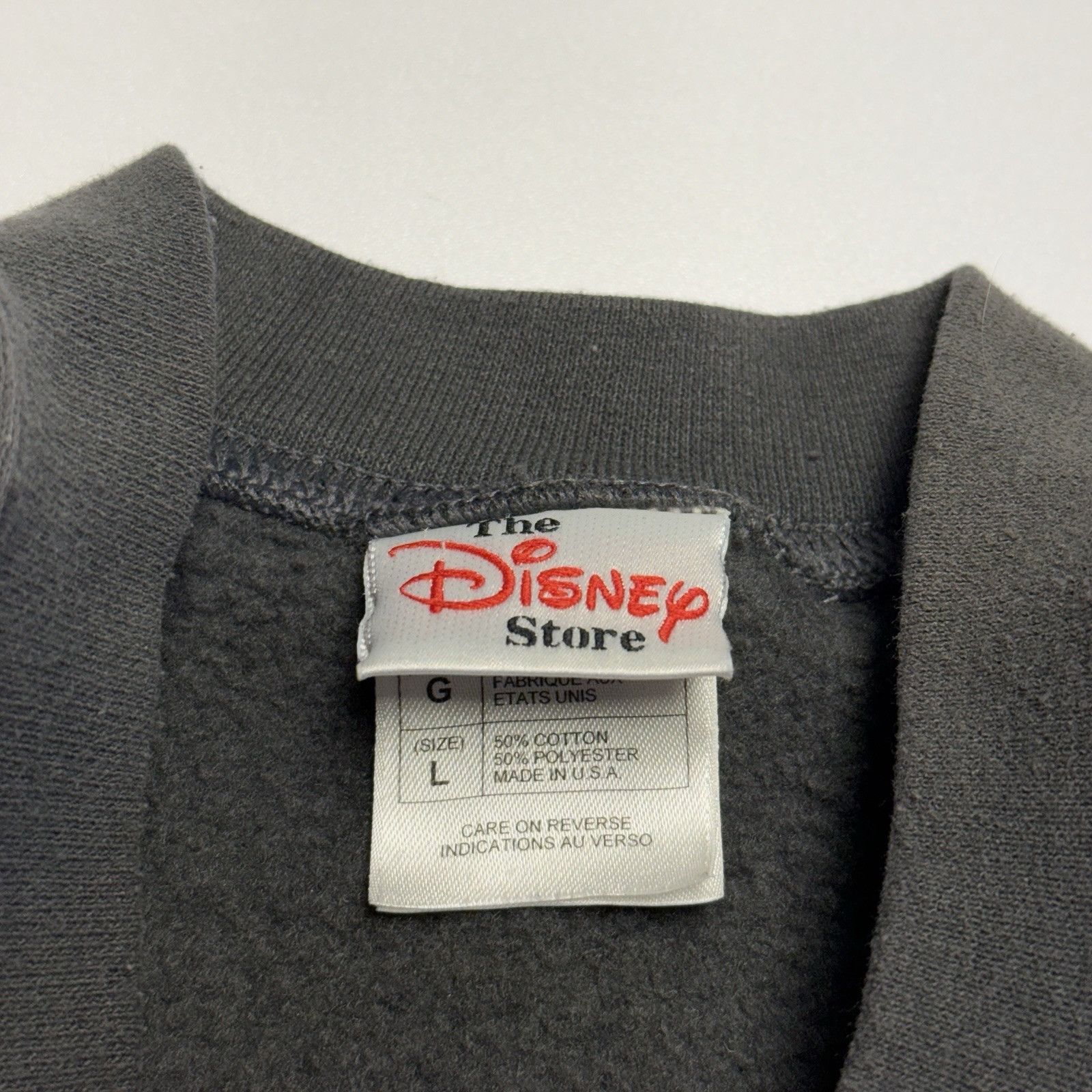 Disney Vintage Disney Grumpy Sweatshirt Adult Large Gray Crew Neck Size US L / EU 52-54 / 3 - 10 Thumbnail