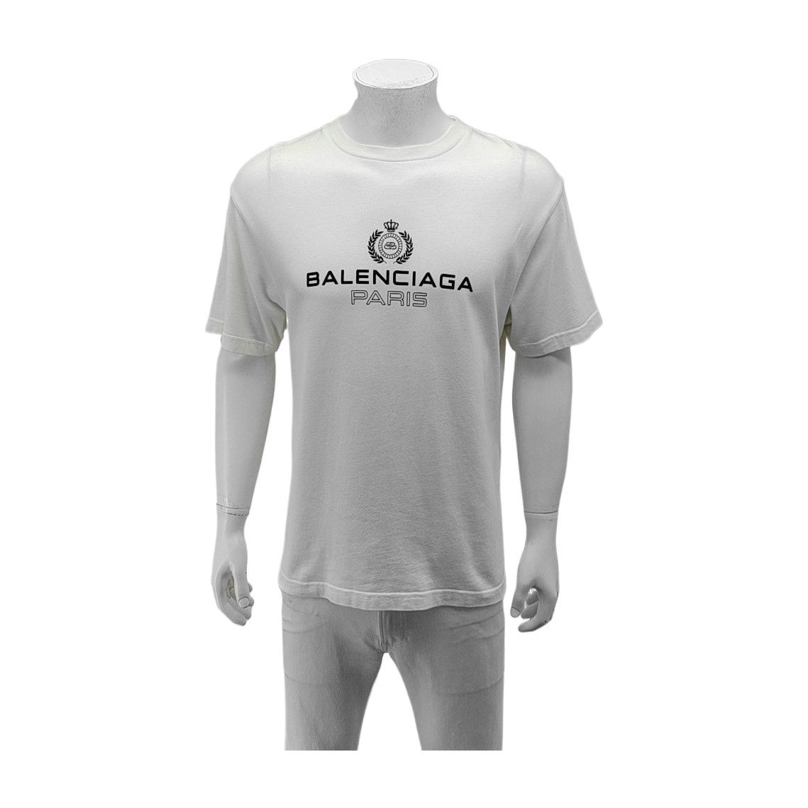 Balenciaga Balenciaga Paris Crest T-Shirt Size S Size US S / EU 44-46 / 1 - 1 Thumbnail