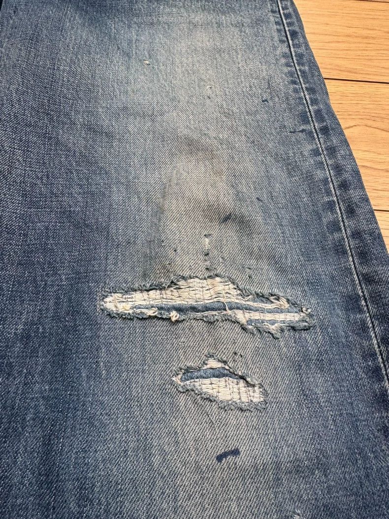Visvim VISVIM SOCIAL SCULPTURE Wash damaged patch jeans-2506 Size US 36 / EU 52 - 3 Thumbnail