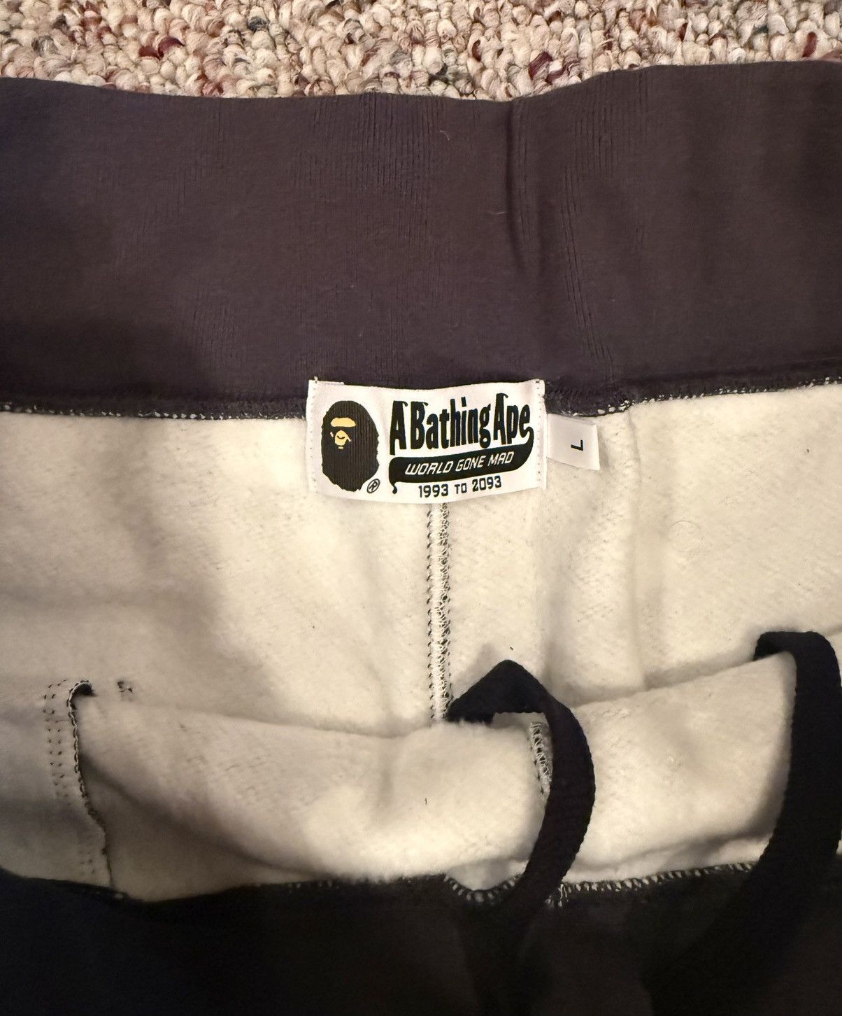 Bape Bape Shark Black Camo Jogger Sweatpants Size US 34 / EU 50 - 3 Thumbnail