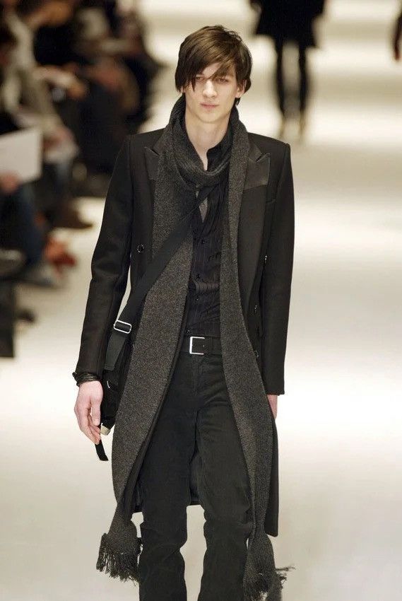 Dior DIOR HOMME BY HEDI SLIMANE 04AW/FW Multi-Strand Fringe Scarf Size ONE SIZE - 3 Thumbnail