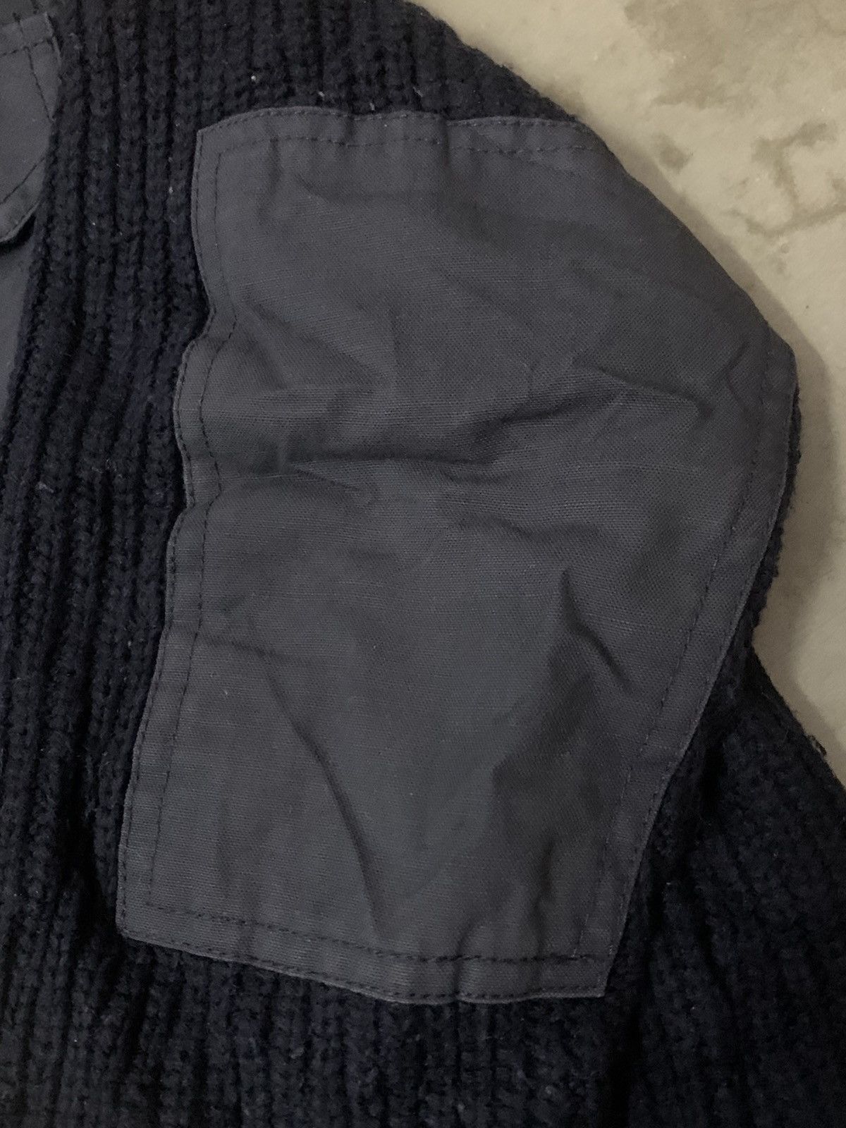 Issey Miyake Mercibeaucoup Single Pocket Knitwear Jacket Size US L / EU 52-54 / 3 - 4 Thumbnail