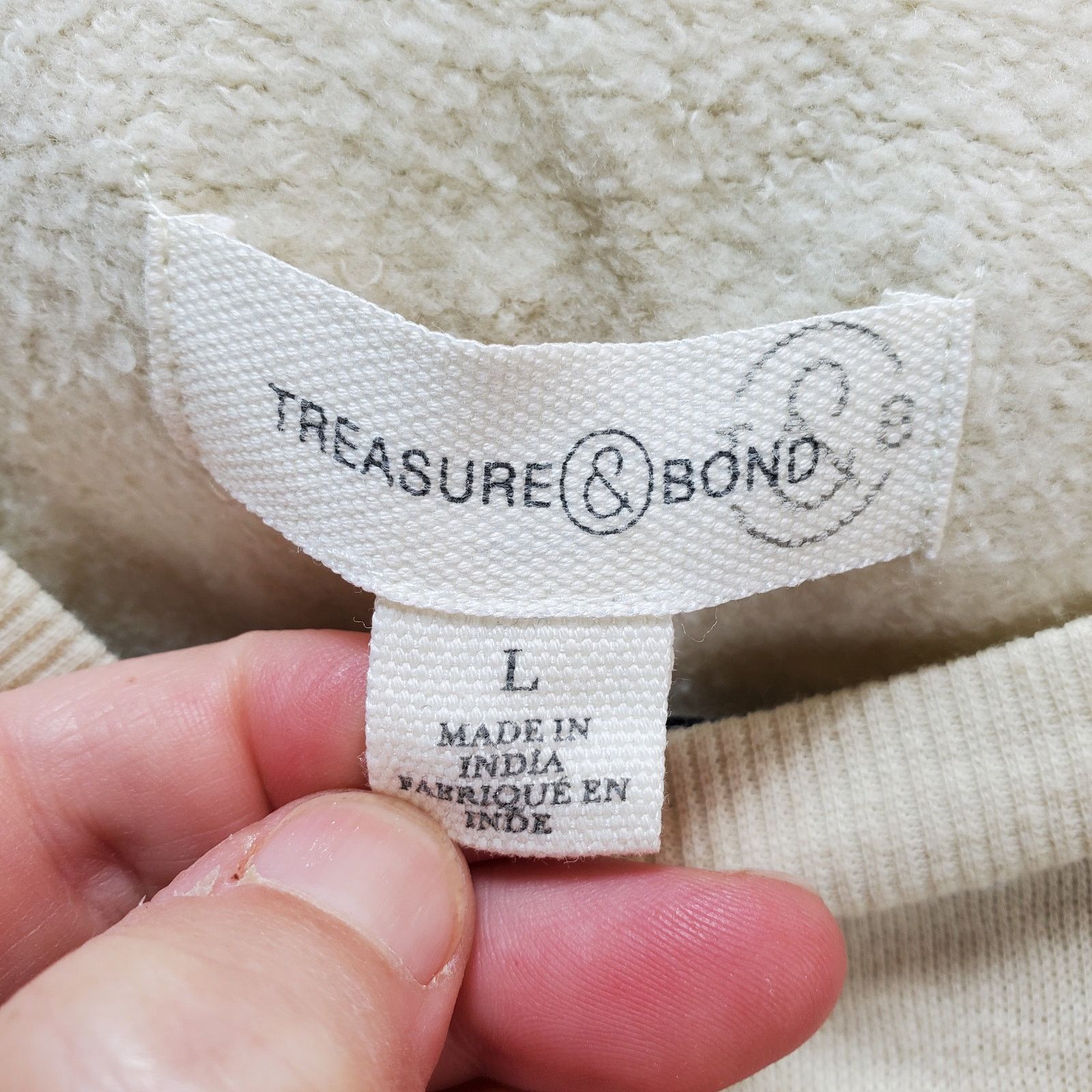 Treasure & Bond Treasure & Bond Sweatshirt Womens Large Ombre Chill Size L / US 10 / IT 46 - 11 Thumbnail