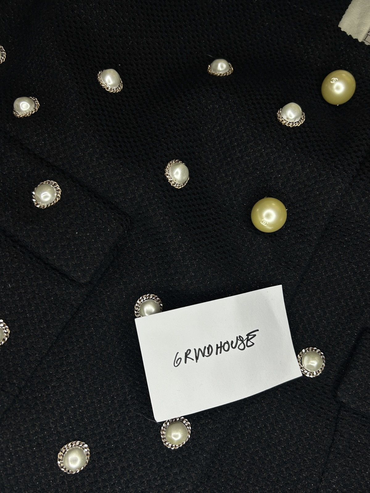 Chanel S/S 13 Pearl Embellished Tweed Jacket Size XS / US 0-2 / IT 36-38 - 21 Thumbnail