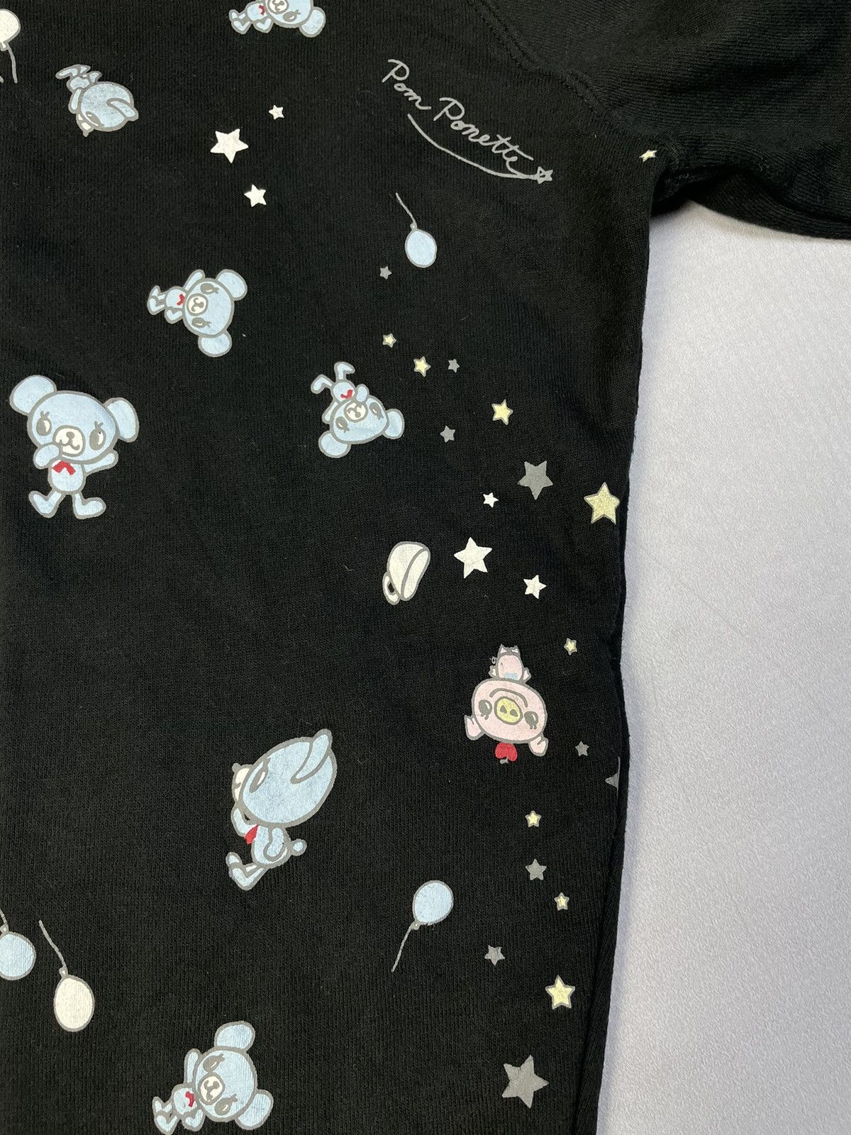 Angel Blue 2000s Pom Ponnete Kawaii Graphic Sweatshirt Size XS / US 0-2 / IT 36-38 - 5 Thumbnail