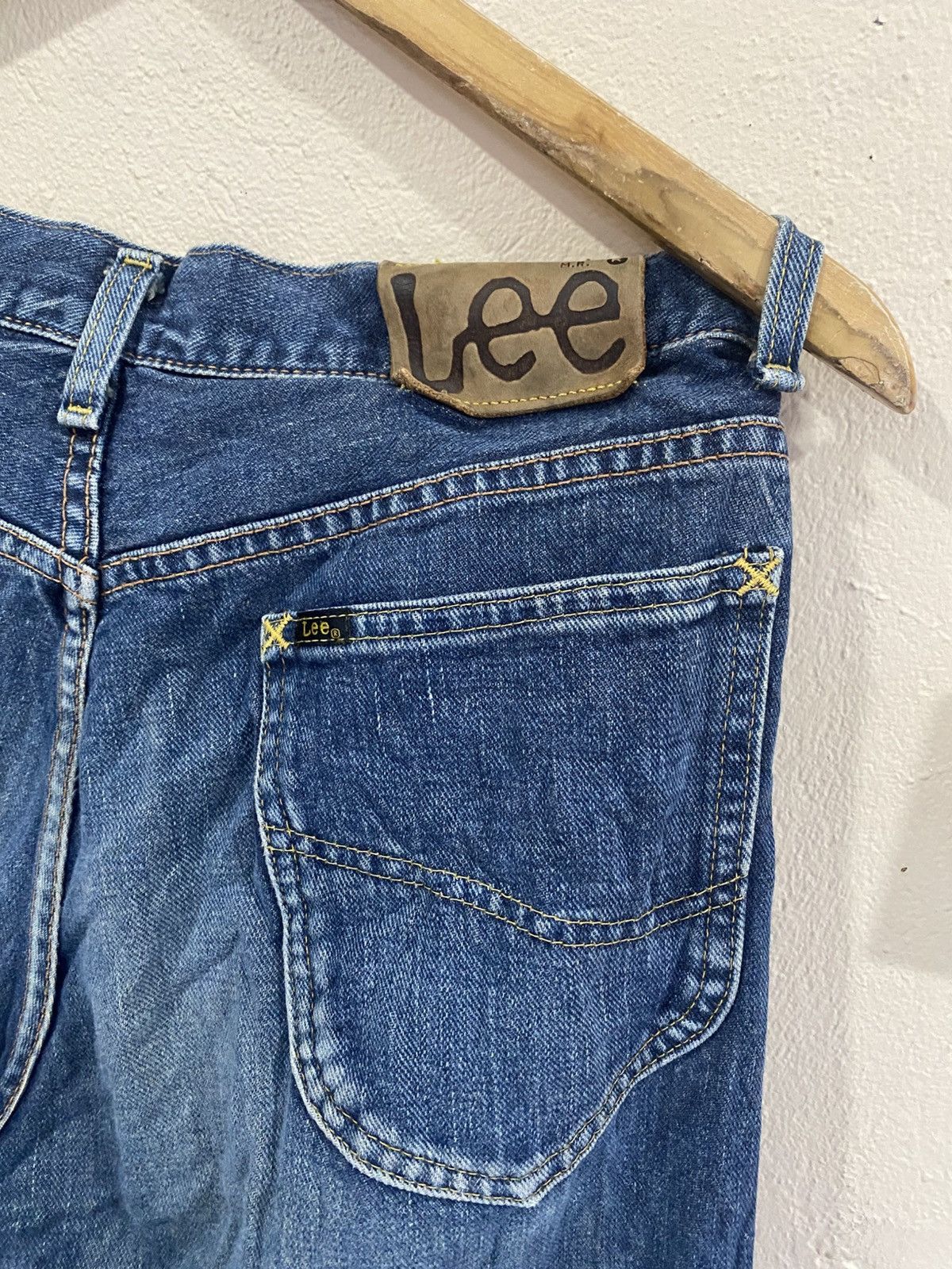 Lee Lee Riders Sanforized Half Selvedge Denim Size US 31 - 6 Thumbnail
