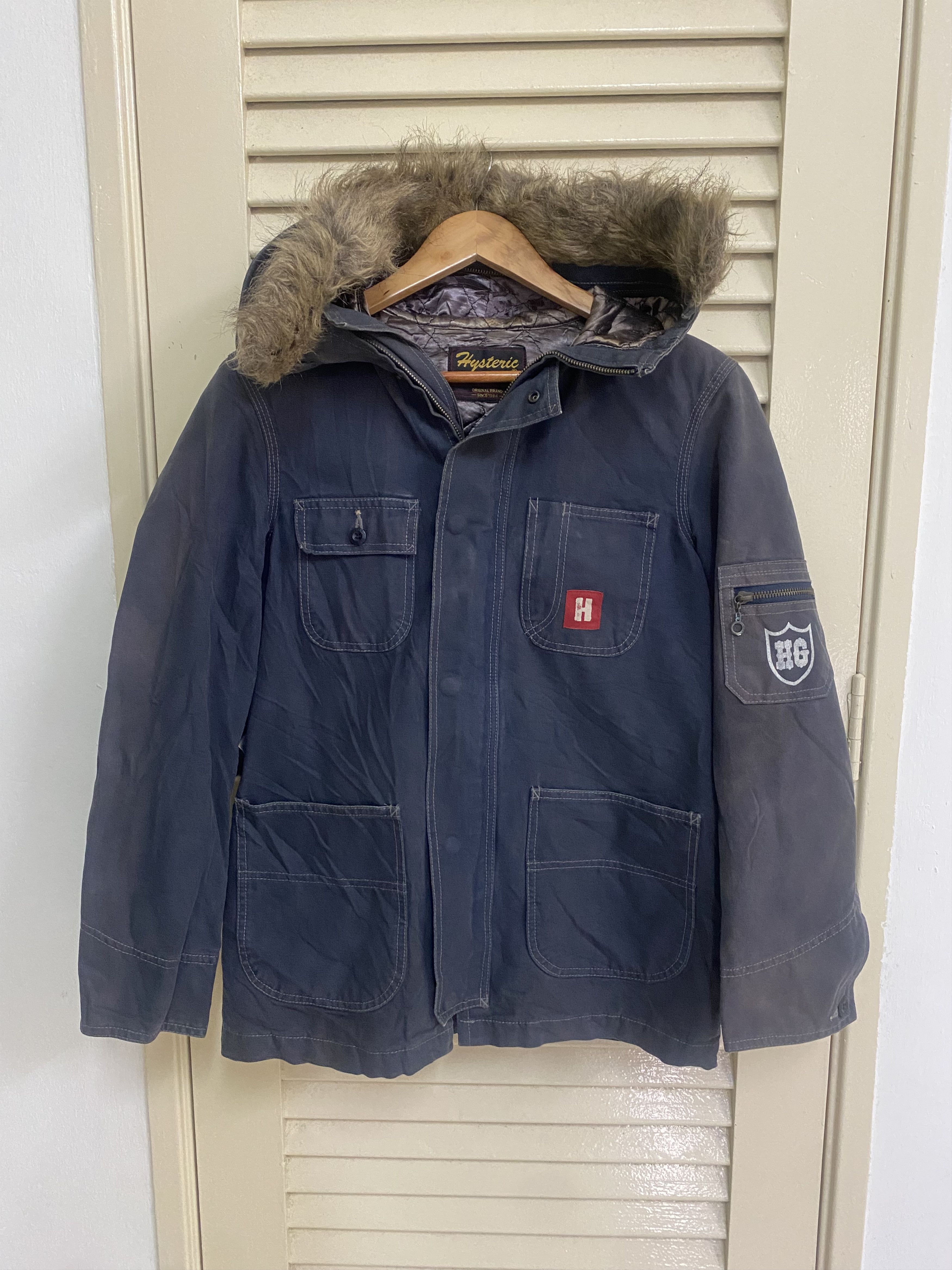 Hysteric Glamour Vintage Hysteric Glamour Sun Faded Duck Jacket Size US M / EU 48-50 / 2 - 1 Thumbnail