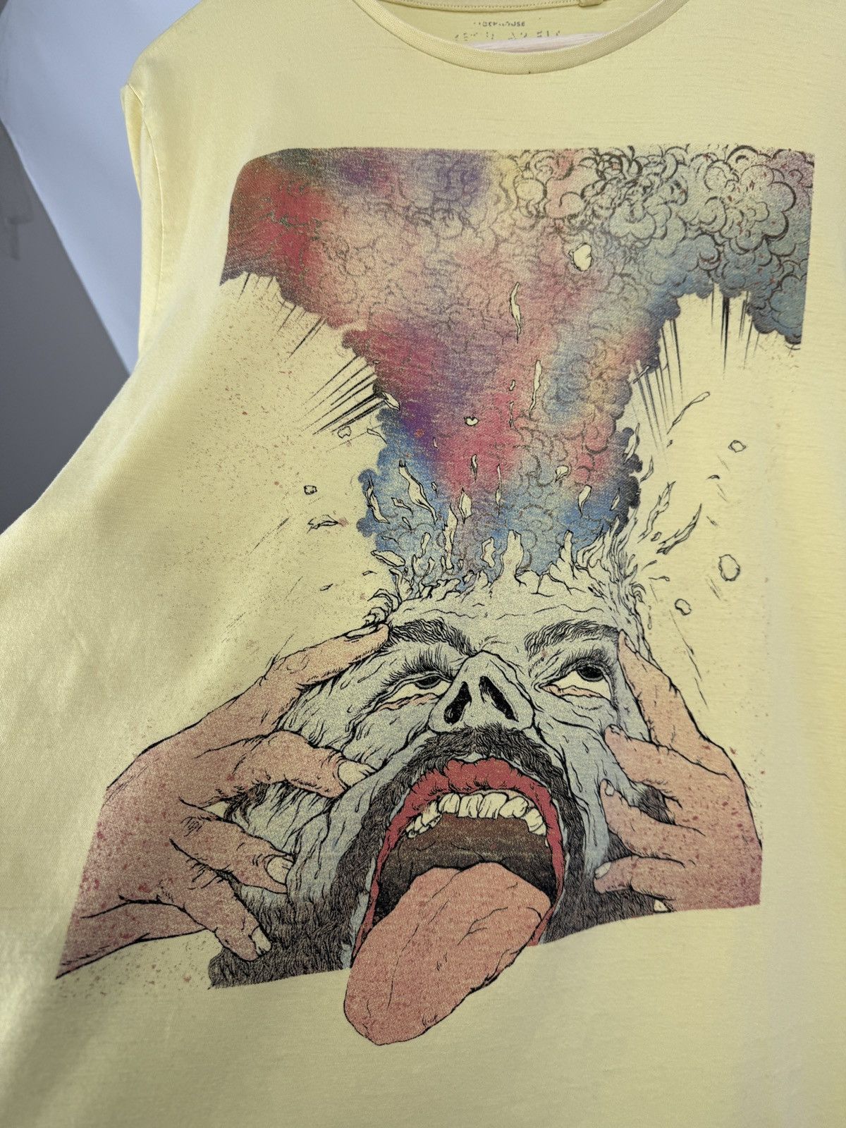 Vintage 🇺🇸Vintage Y2K LSD Brain Blast T-Shirt Marijuana Mushroom Rare Size US M / EU 48-50 / 2 - 6 Thumbnail