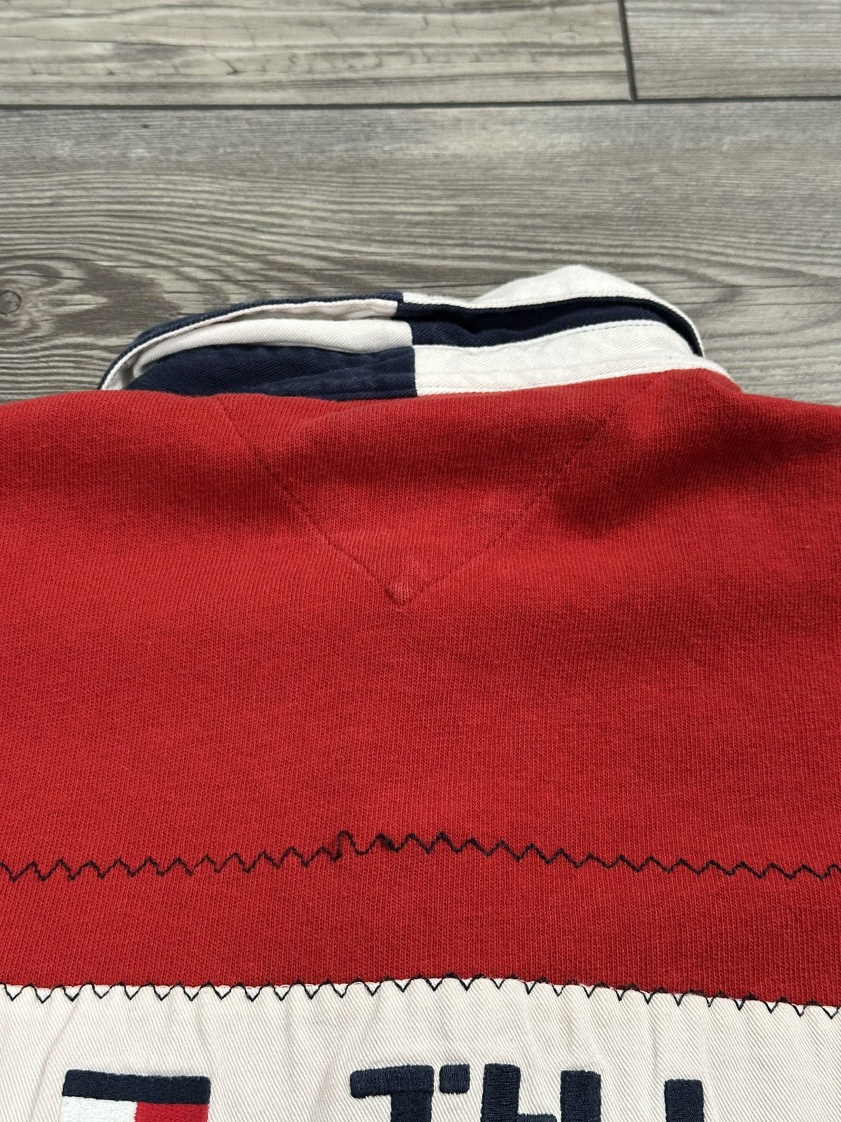 Tommy Hilfiger Vintage Y2K Tommy HIlfiger Rugby Shirt Size US S / EU 44-46 / 1 - 5 Thumbnail