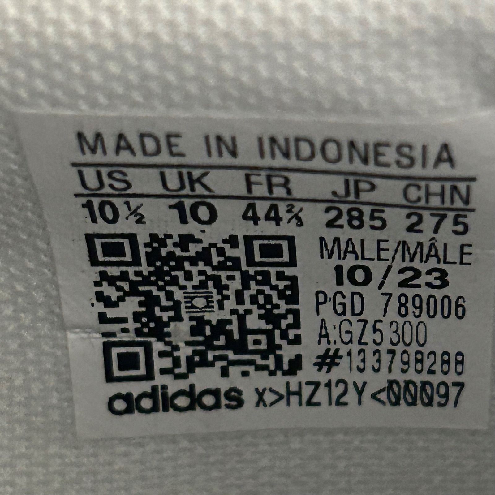 Adidas Mens Adidas Advantage Cloudfoam White/Green Size 10.5 GZ5300 Size US 10.5 / EU 43-44 - 11 Thumbnail