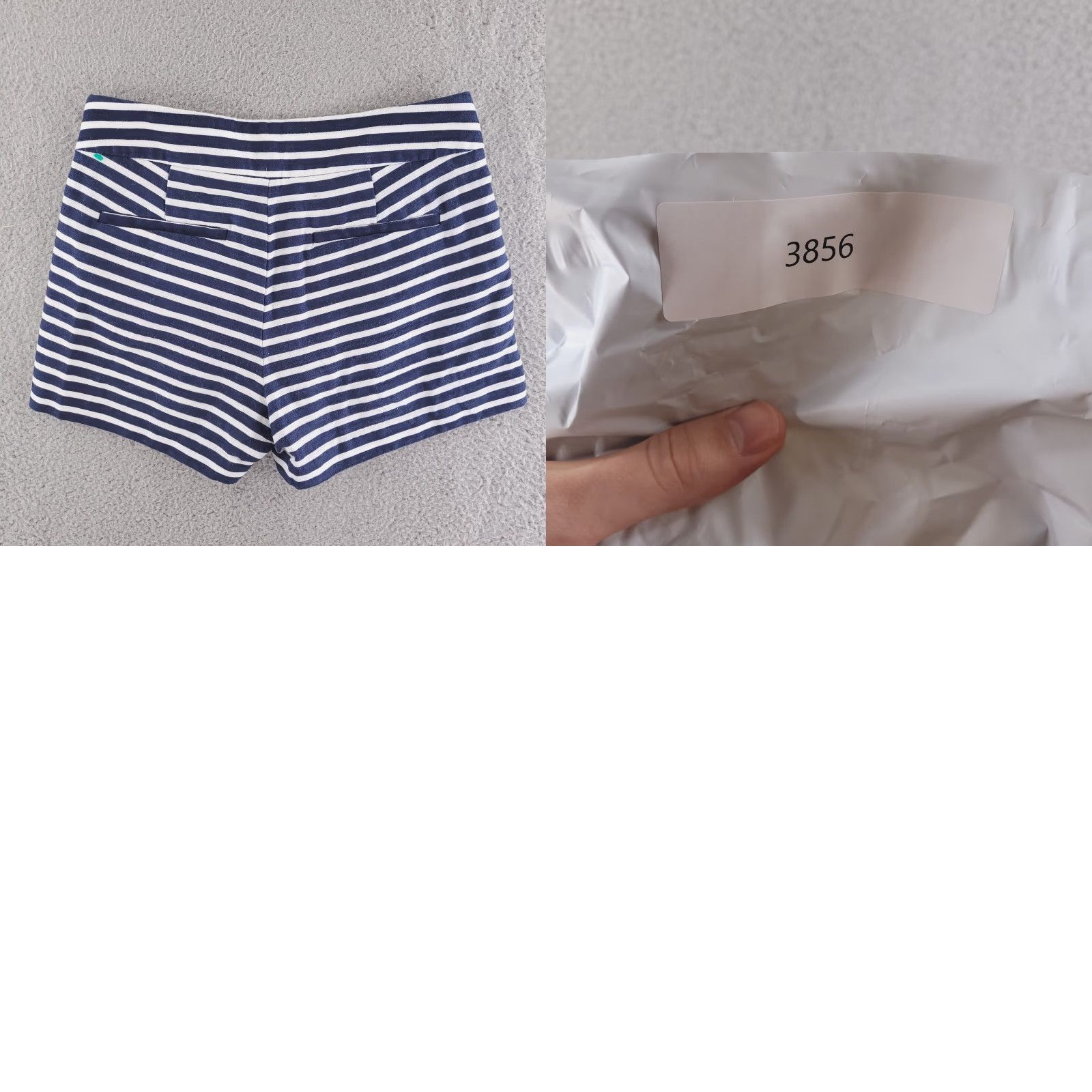J.Crew J.CREW Shorts Womens 00 Linen Blend Navy White Blue Mini Chino Short - Adult Womens, Linen Blend, White, Blue, Navy, 00, Regular, 100% authenticity Size 24" / US 00 / IT 34 - 8 Thumbnail