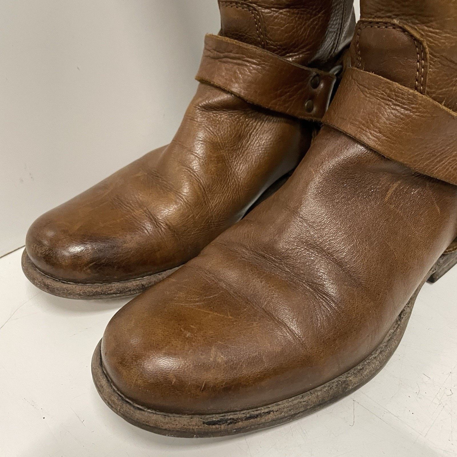 Frye Frye Phillip Riding Boots Sz 7 Soft Vintage Leather Harness Size US 7 / IT 37 - 3 Thumbnail