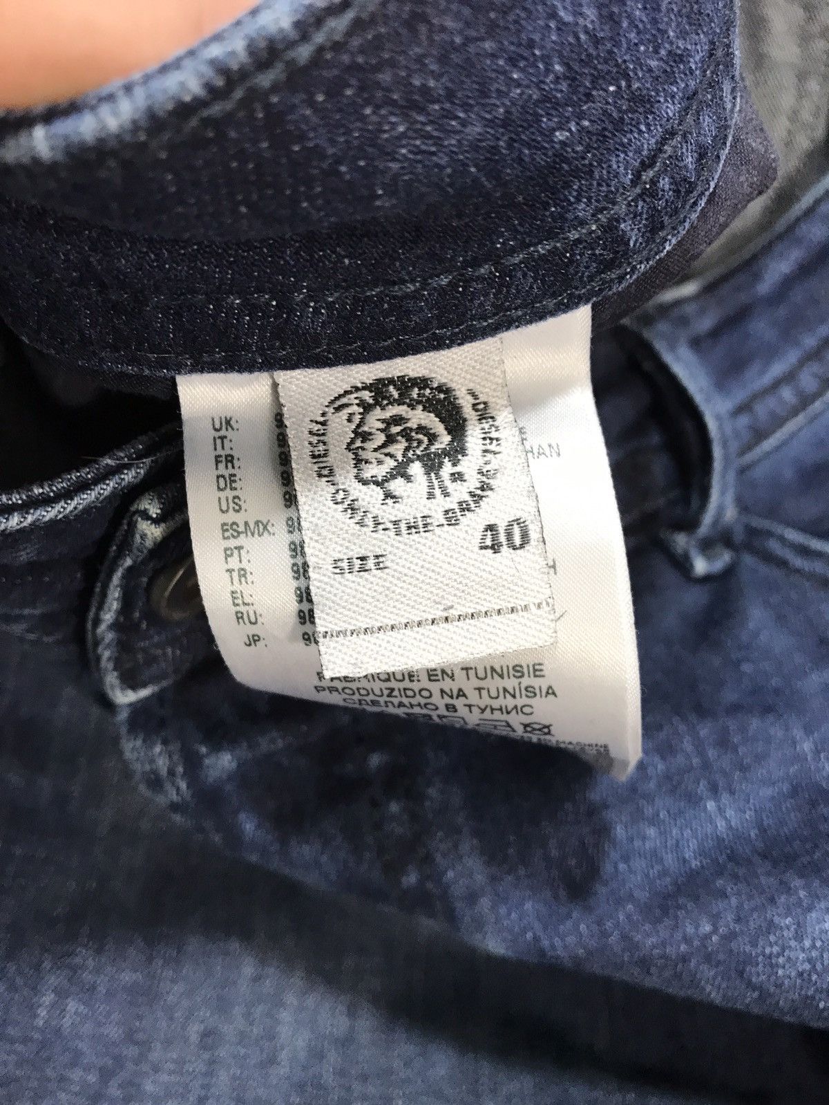 Diesel × Vintage Vintage Diesel Distressed denim pants Jeans size 40 Size US 40 / EU 56 - 6 Thumbnail